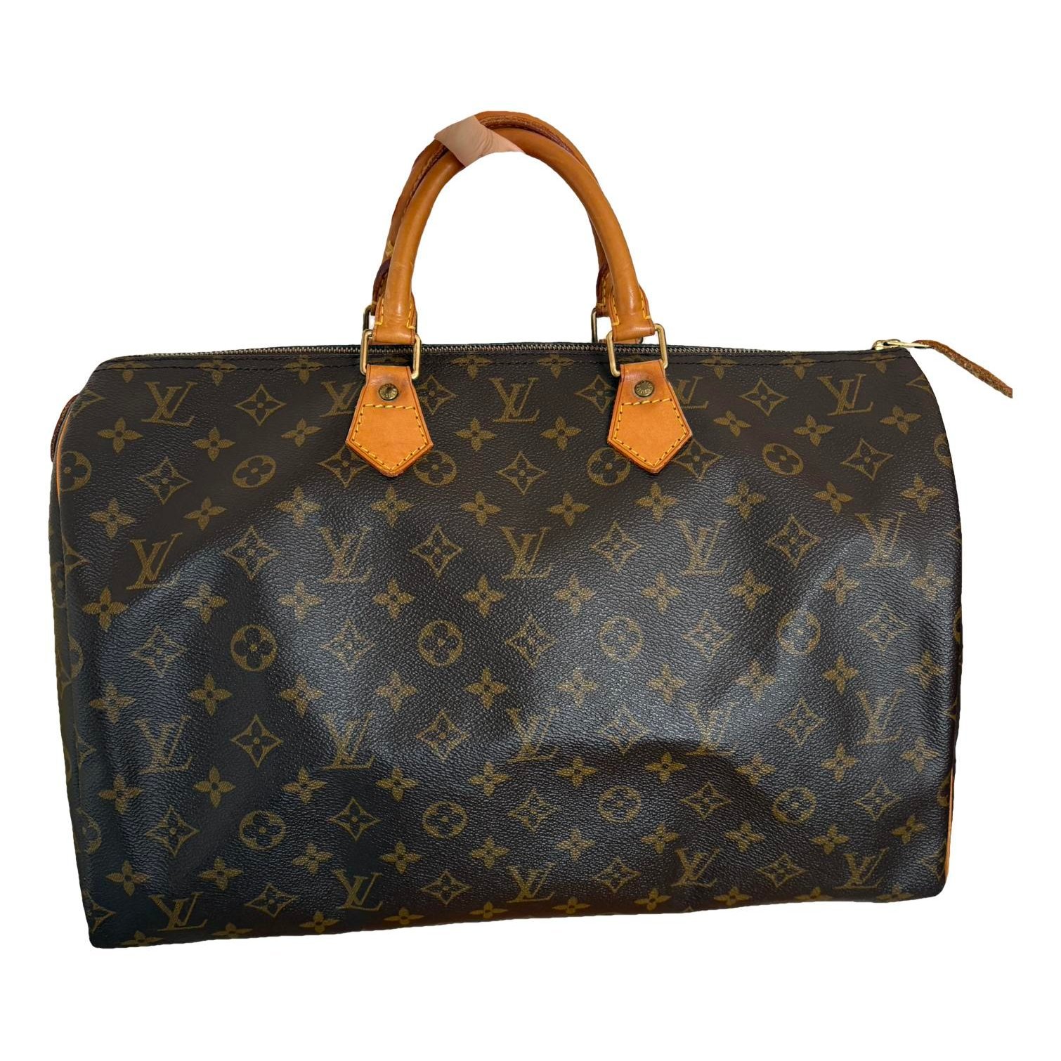 Speedy Bandoulière leather handbag