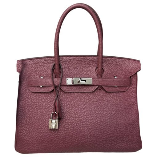 Birkin 30 leather handbag