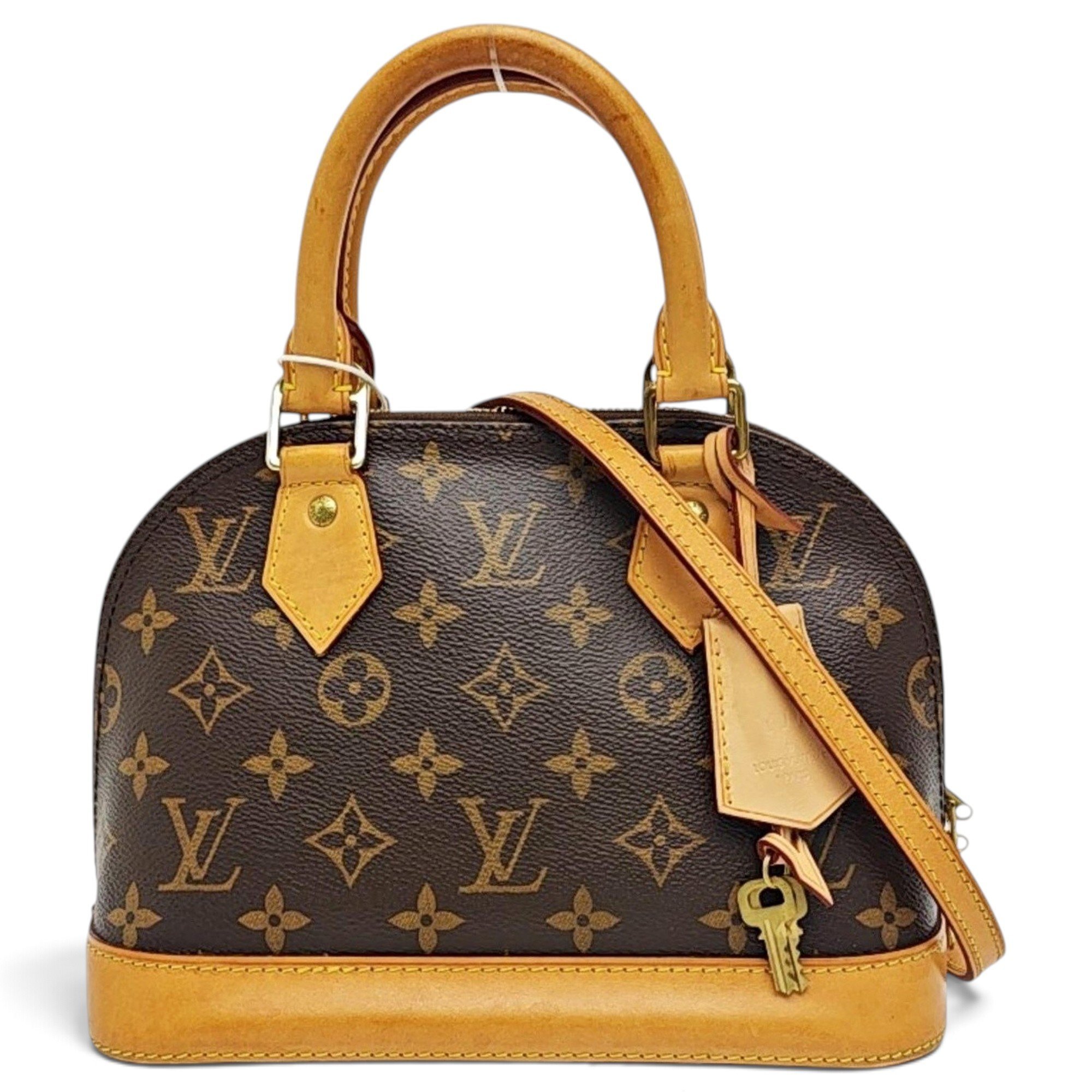 Alma leather handbag