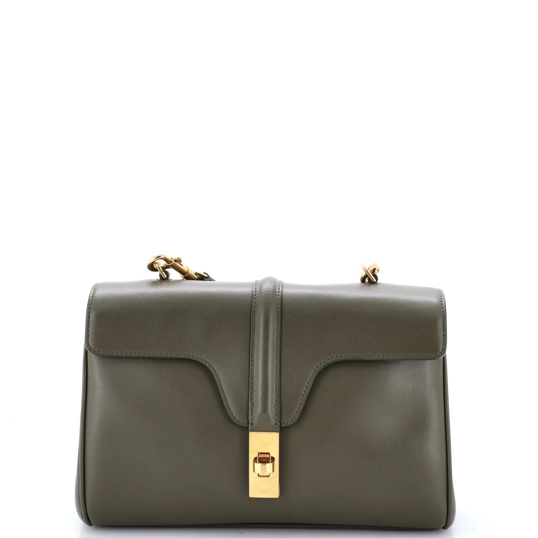 Leather handbag