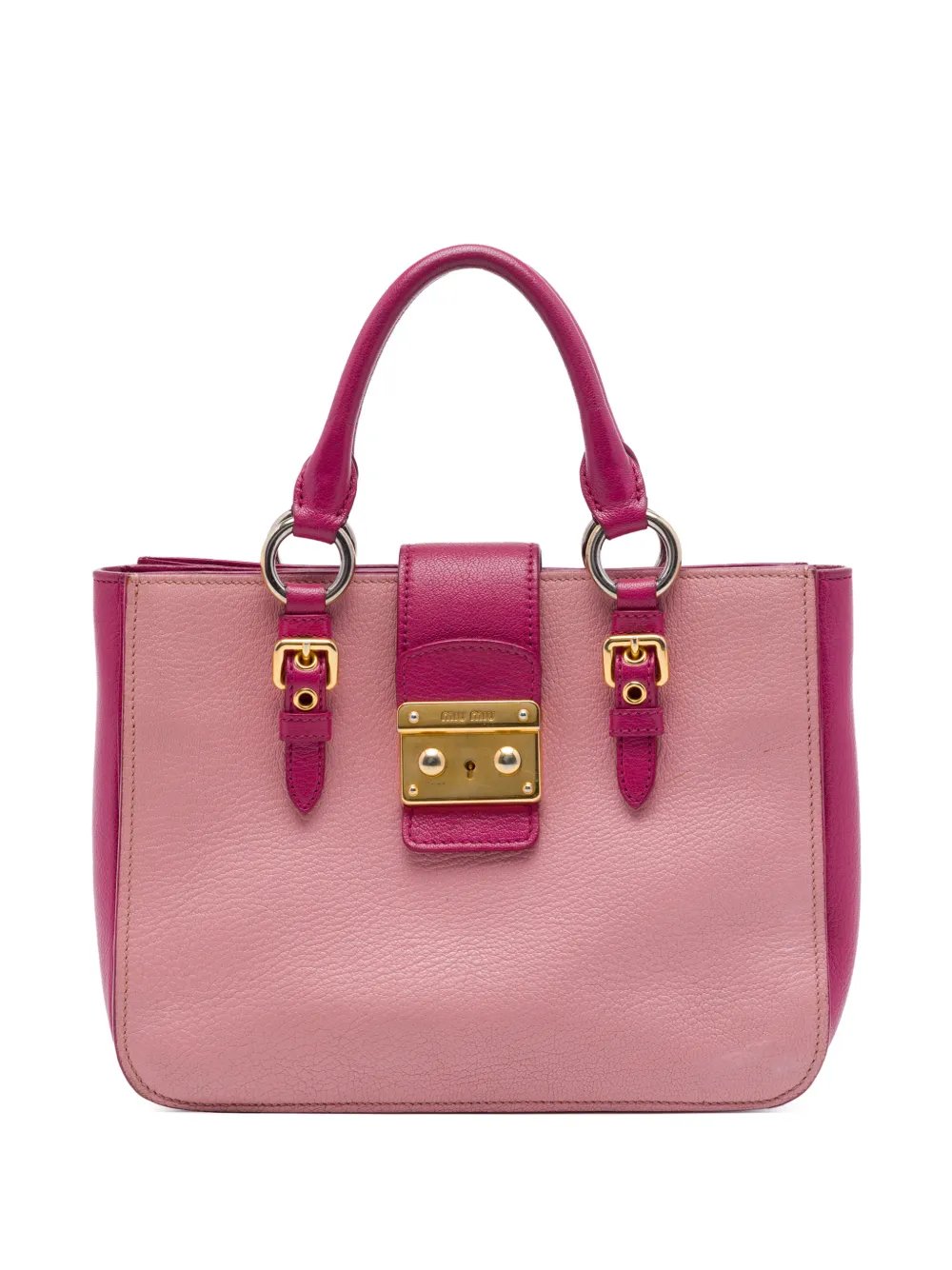 2010-2026 Bicolor Goatskin Madras satchel