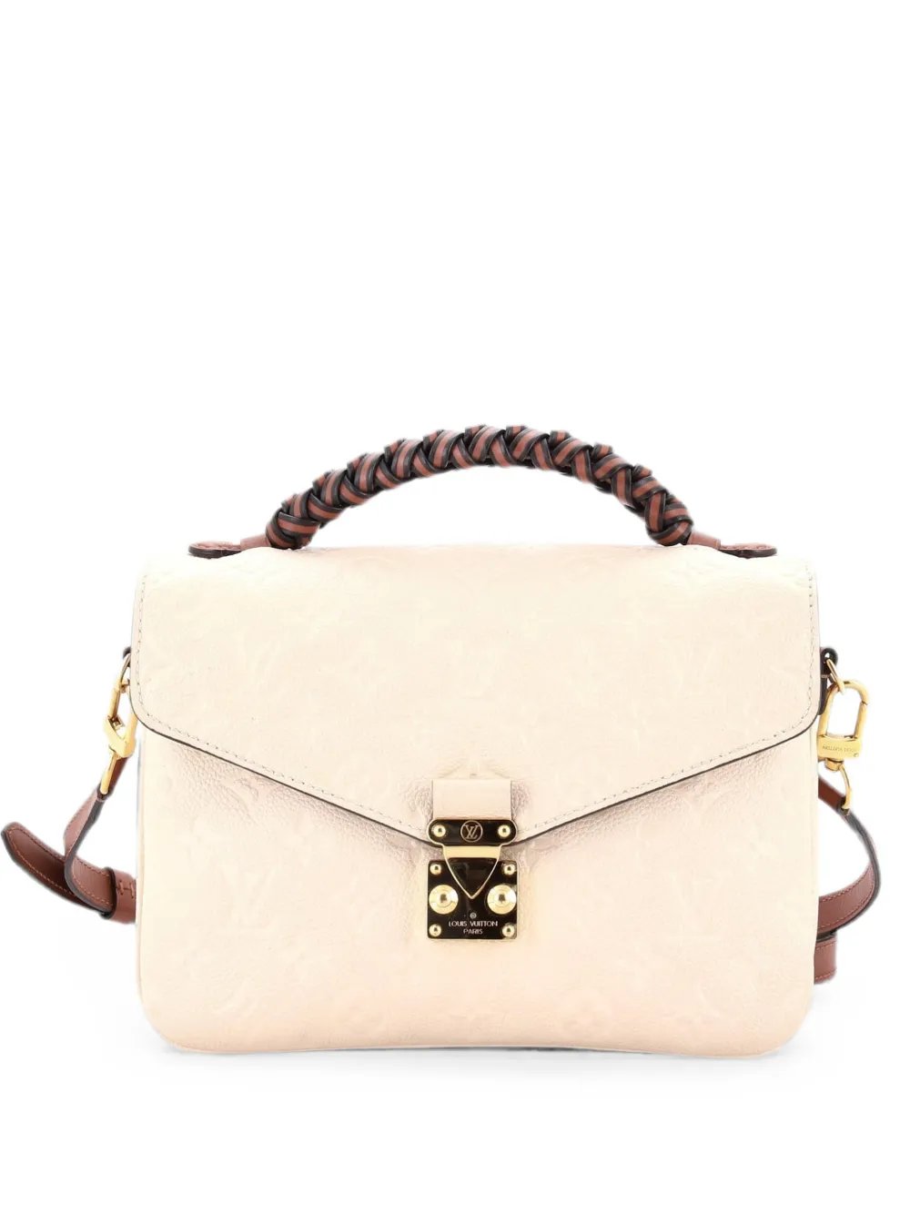 Braided Handle Pochette Metis Monogram Empreinte Leather crossbody bag