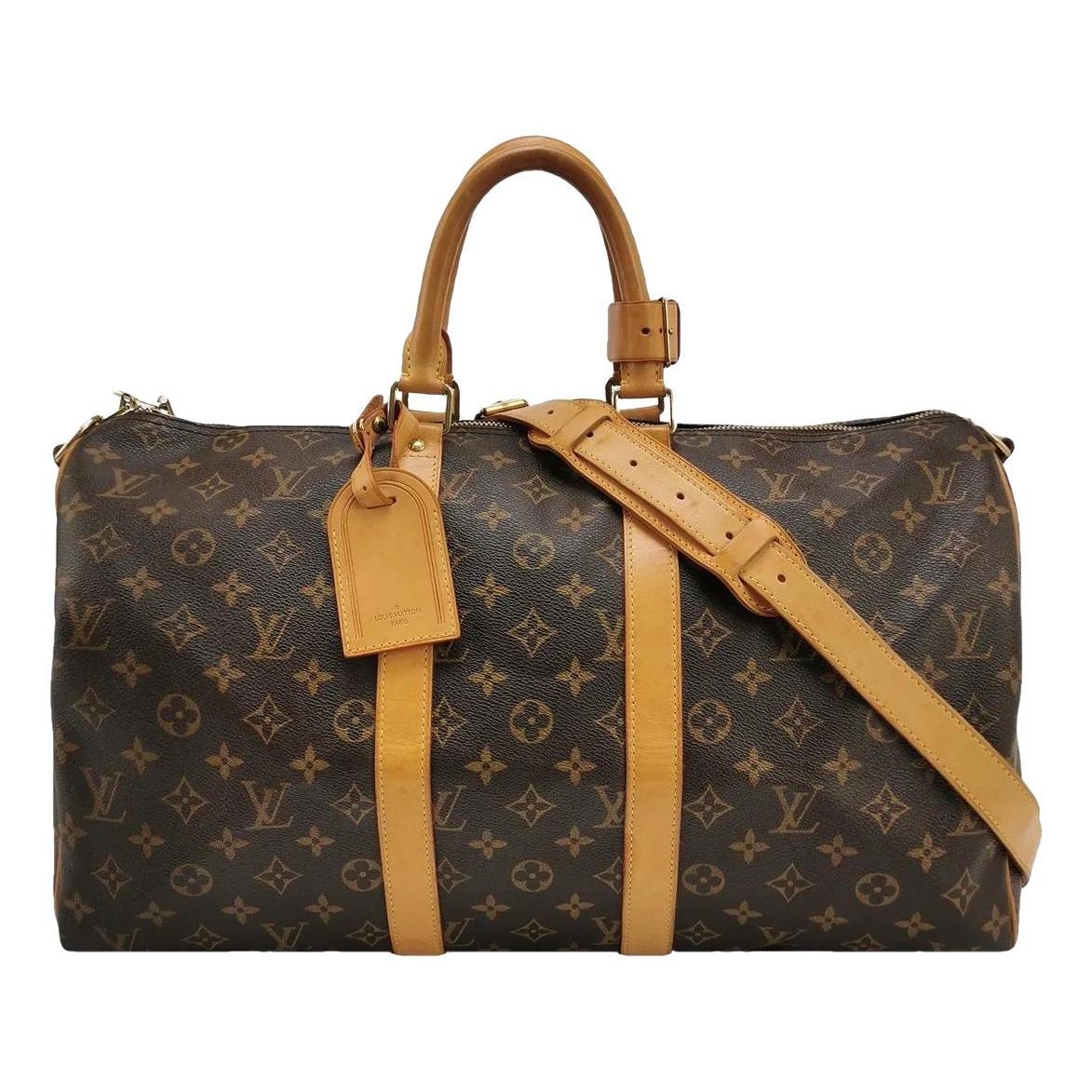 Keepall leather 24h bag