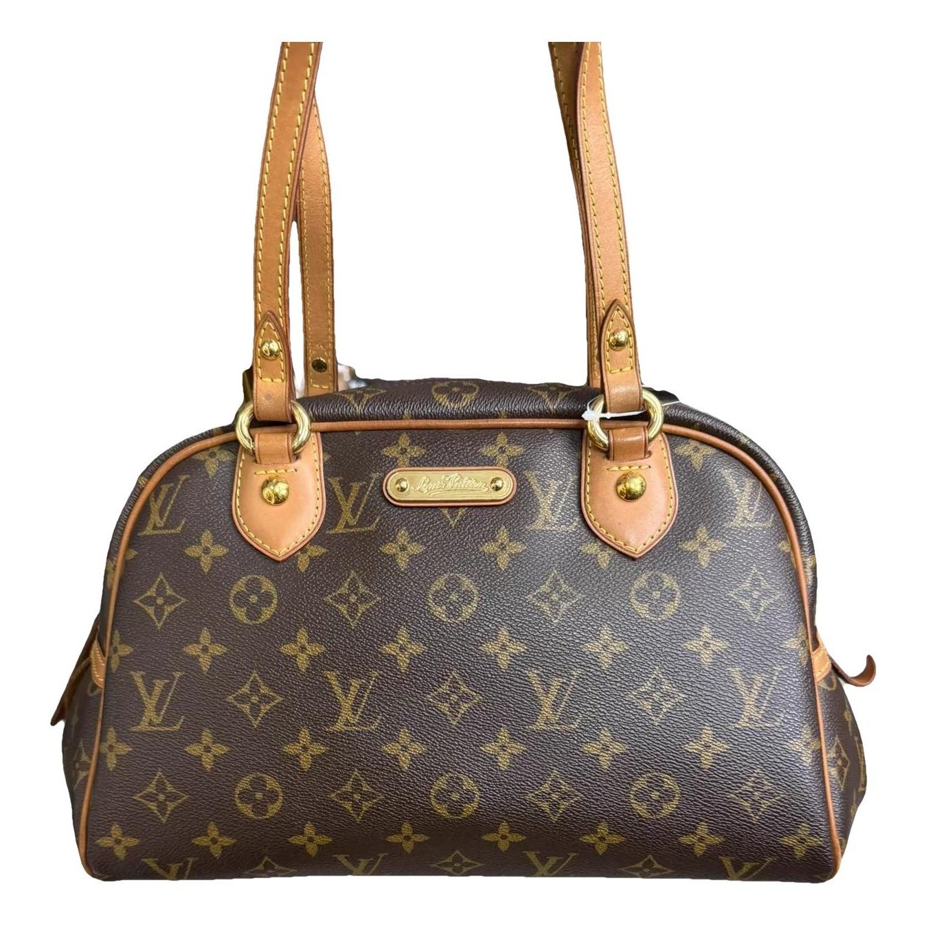 Montorgueil leather handbag