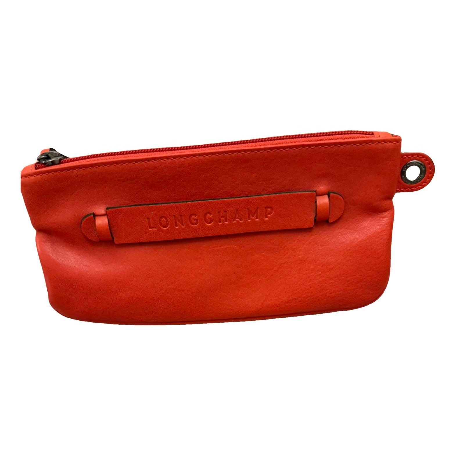 Longchamp Leather clutch bag