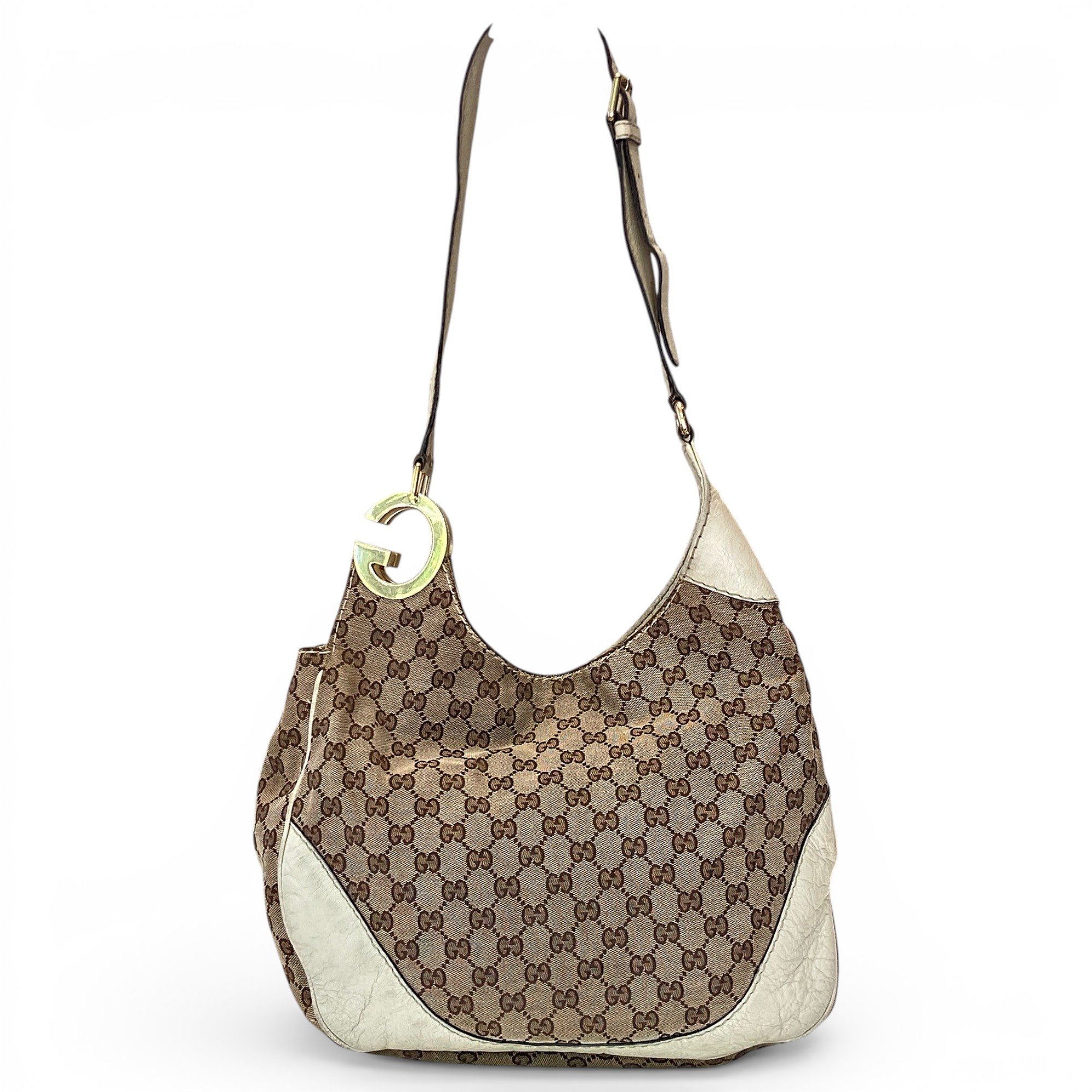 Hobo leather handbag
