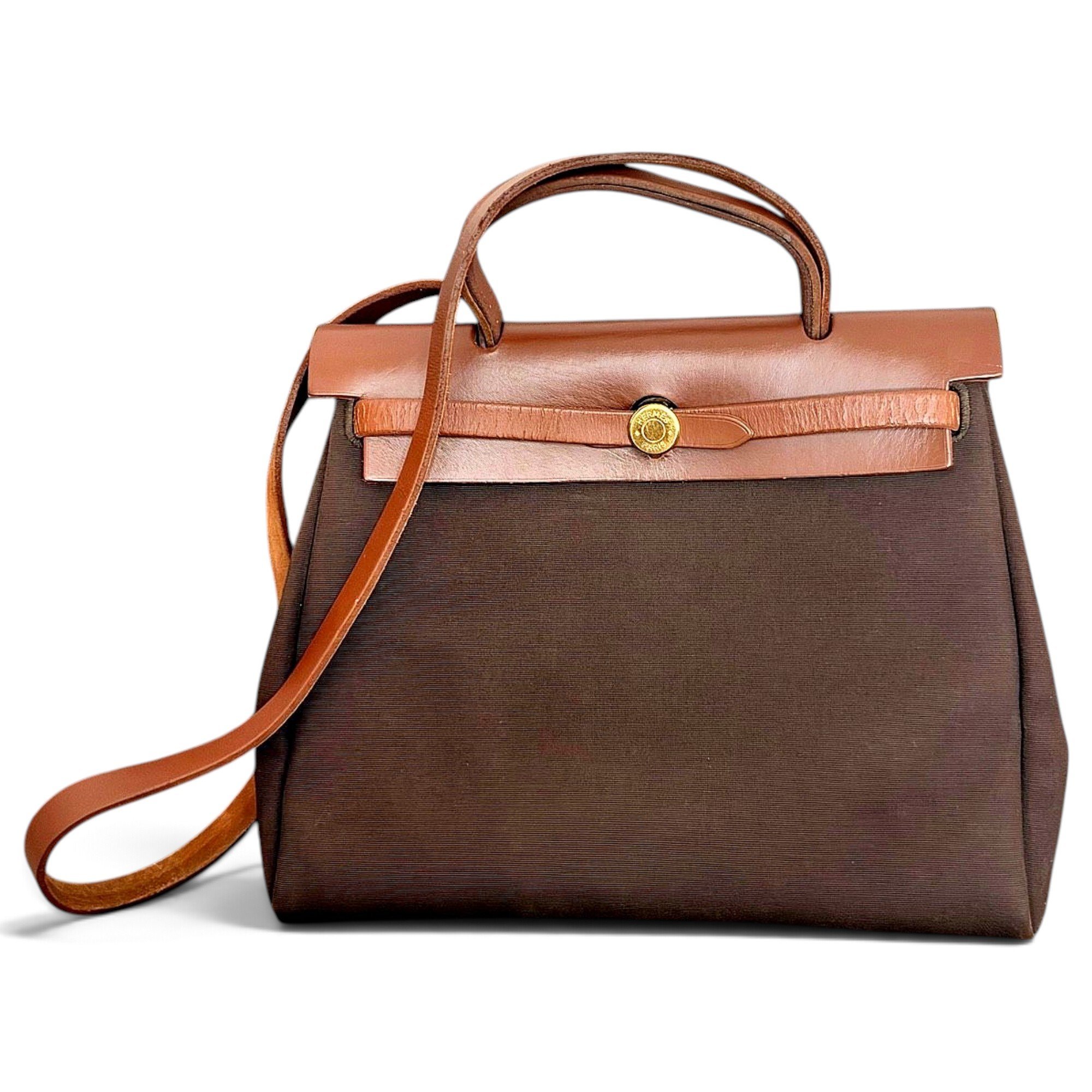 Herbag leather handbag