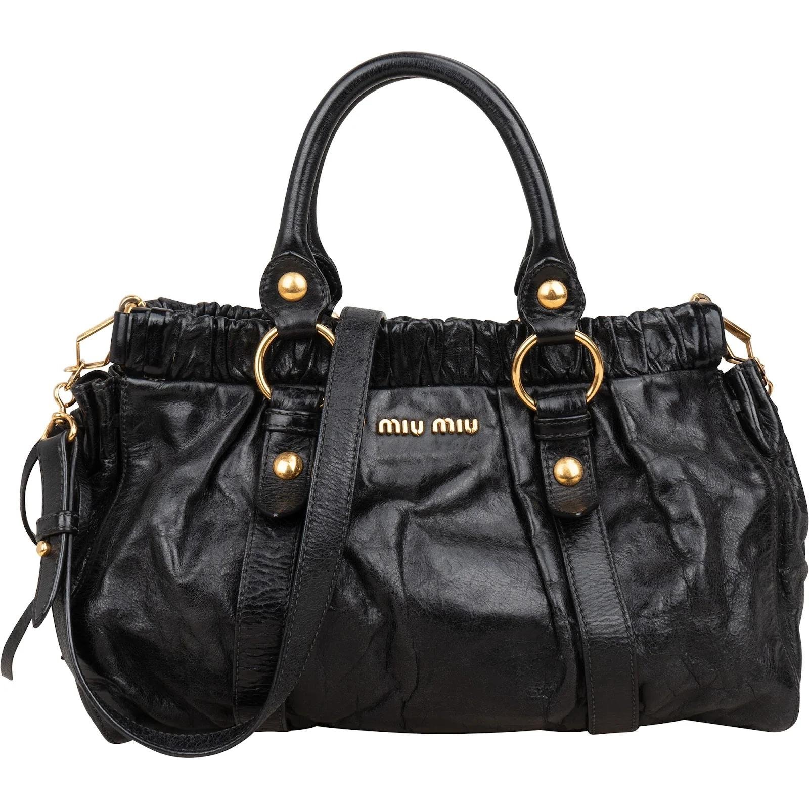 Vitello leather handbag