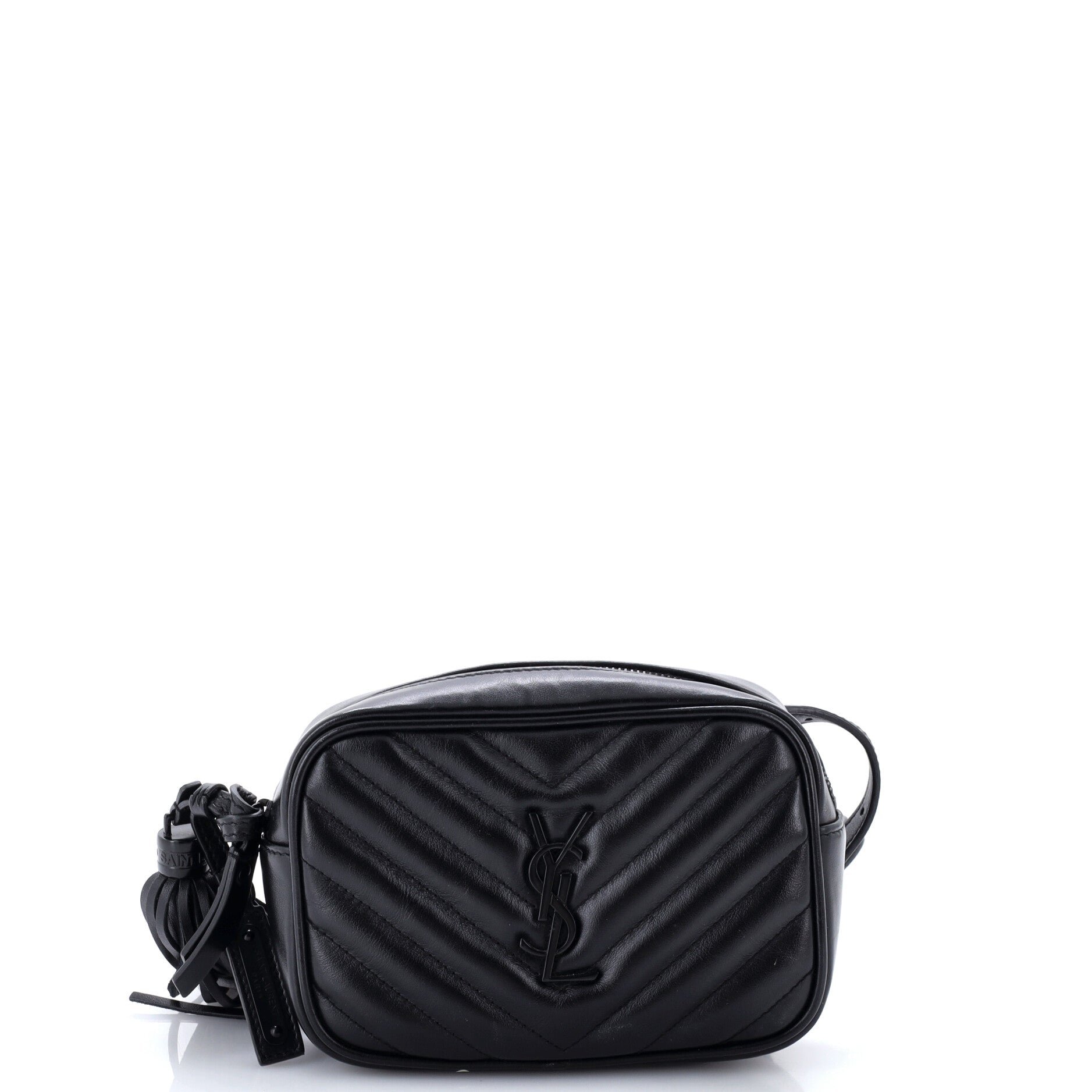 Saint Laurent Lou Belt Bag Matelasse Chevron Leather