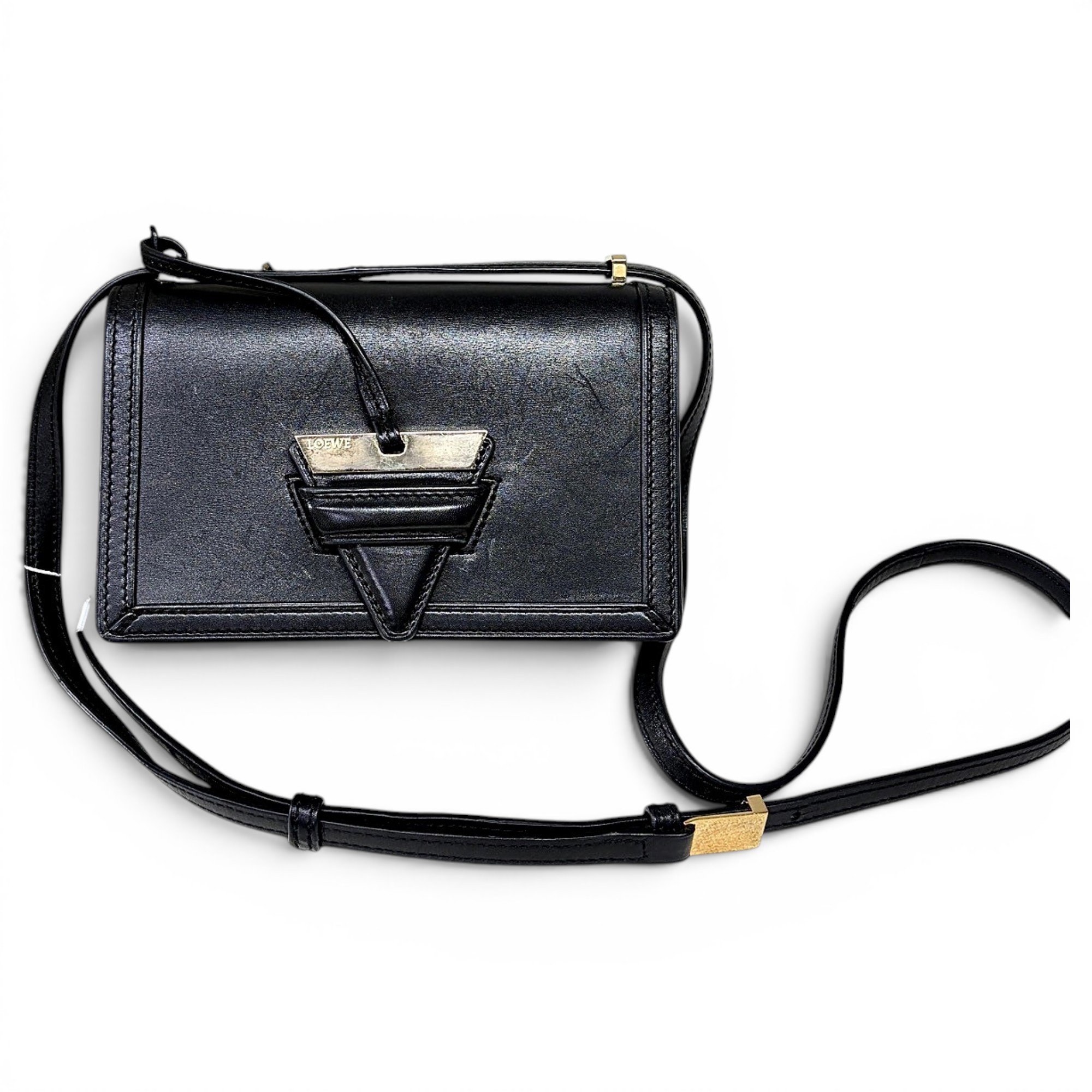 Barcelona leather handbag