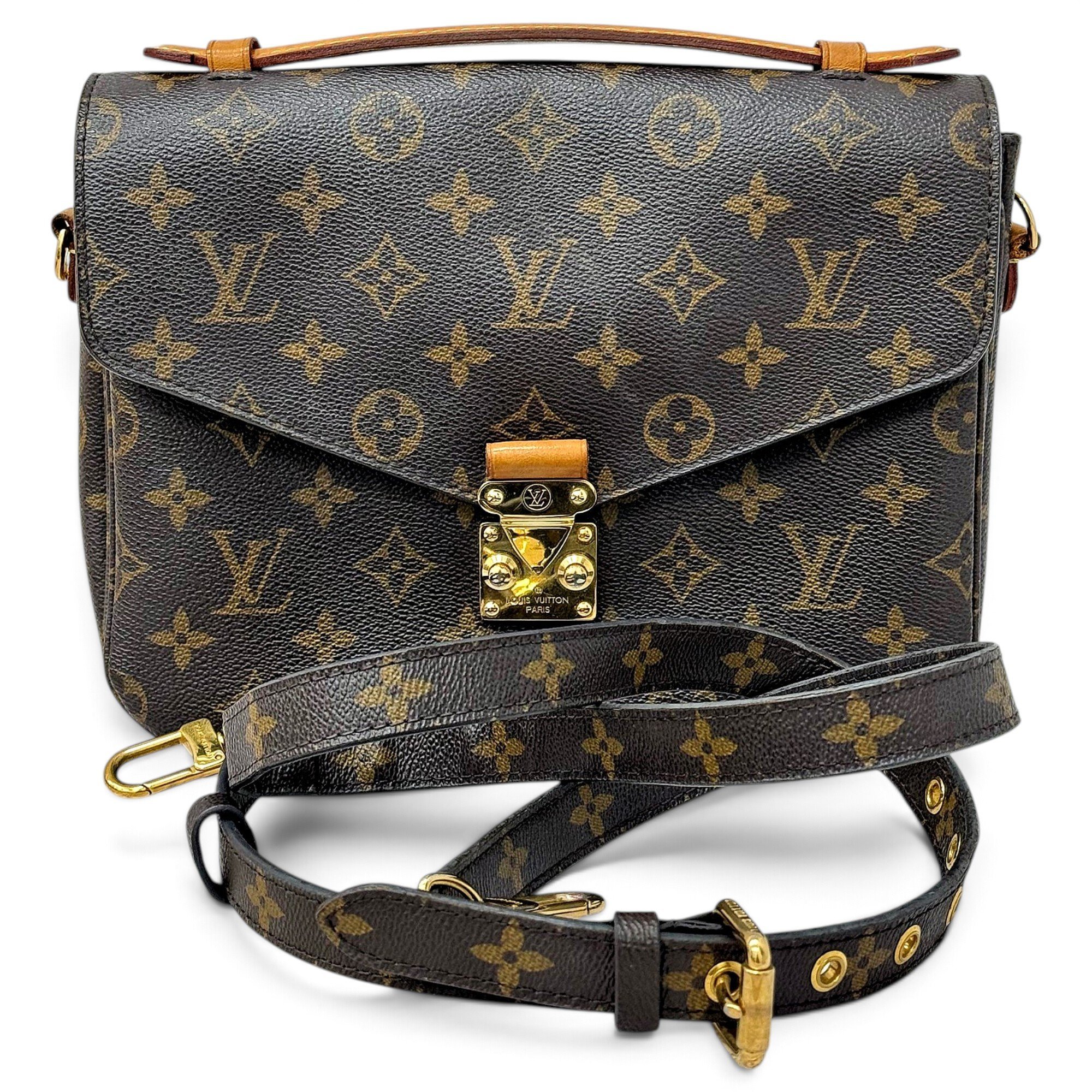Metis leather handbag