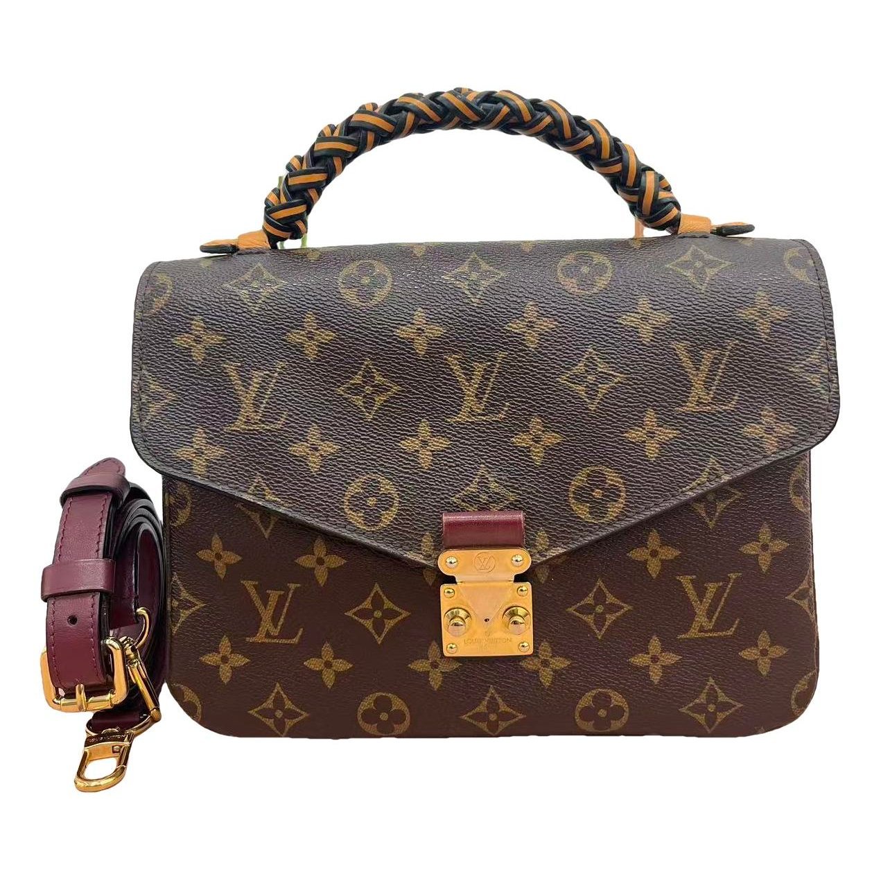Metis leather handbag