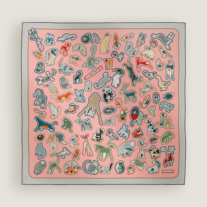 Caracteristick Double Face Scarf 90