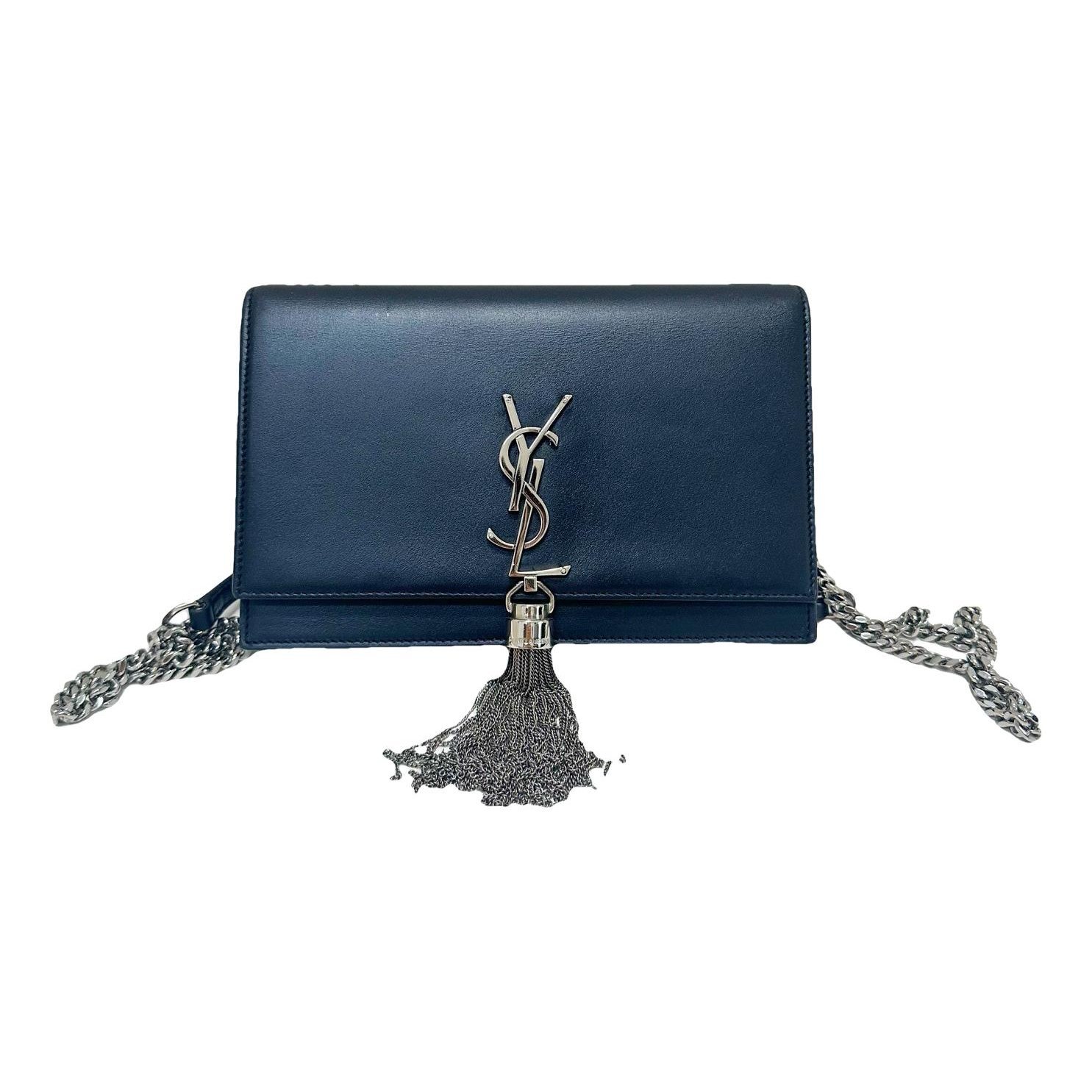 Pompom Kate leather crossbody bag