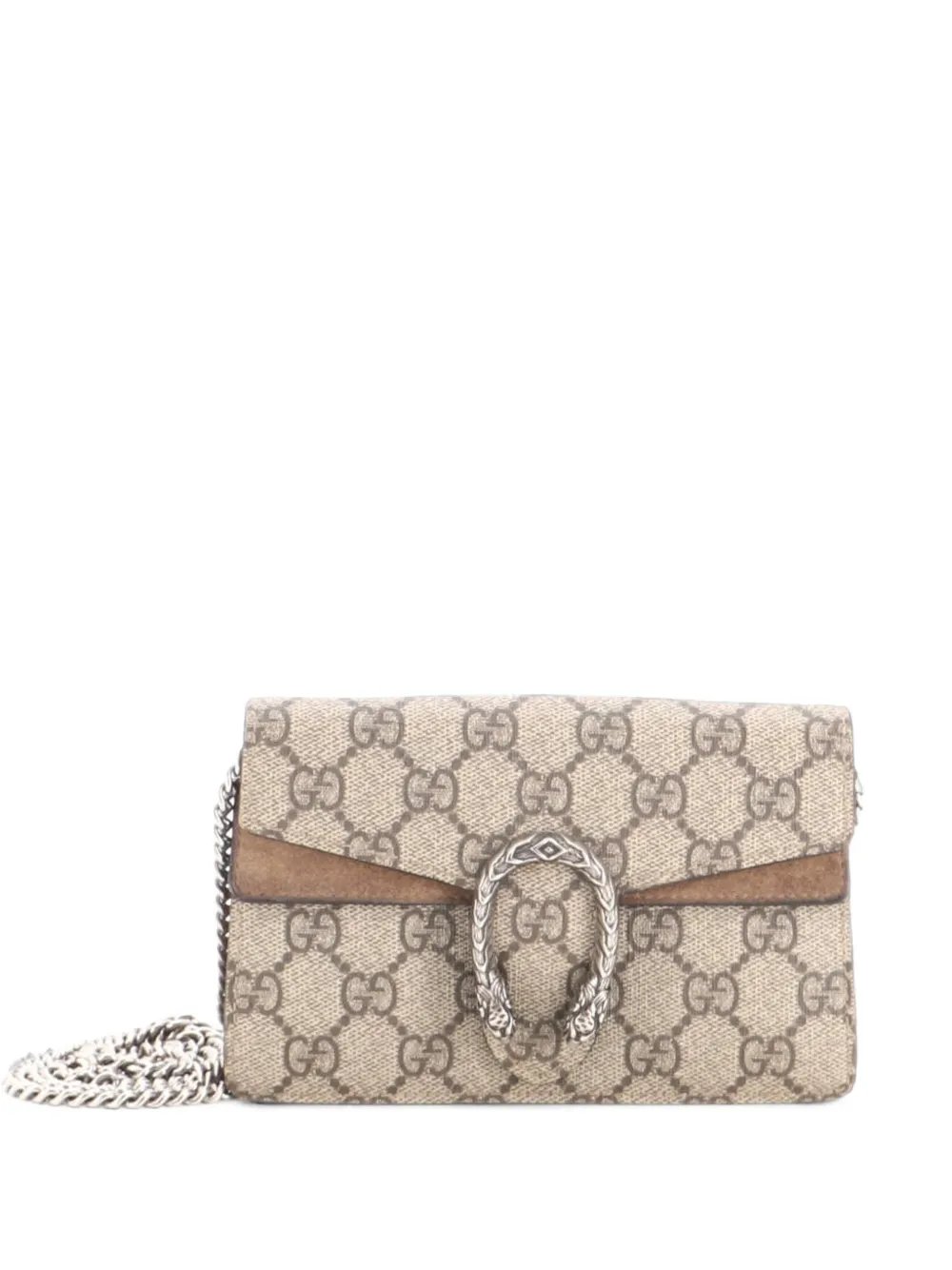 Dionysus Bag GG Coated Canvas Super Mini crossbody bag