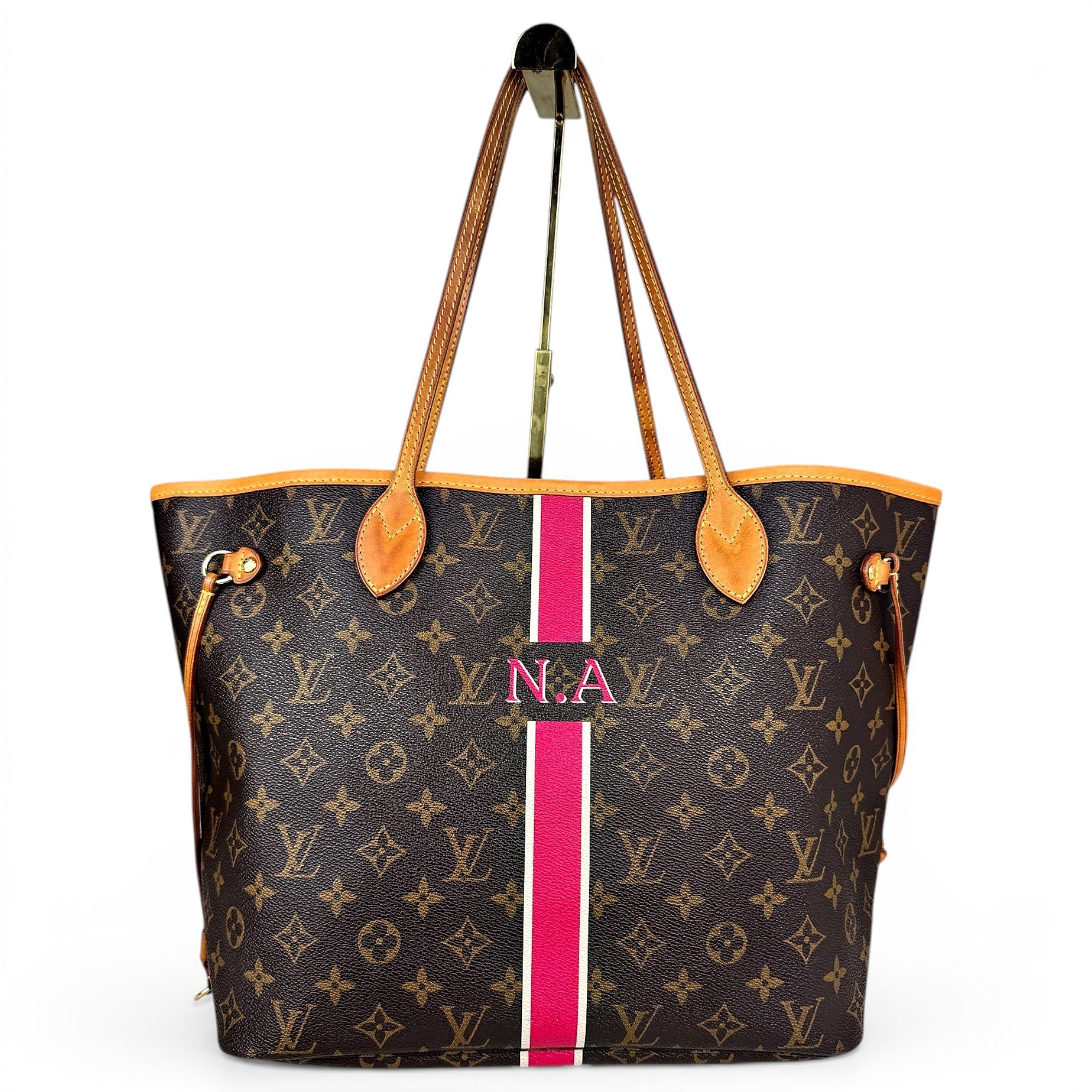Neverfull leather tote