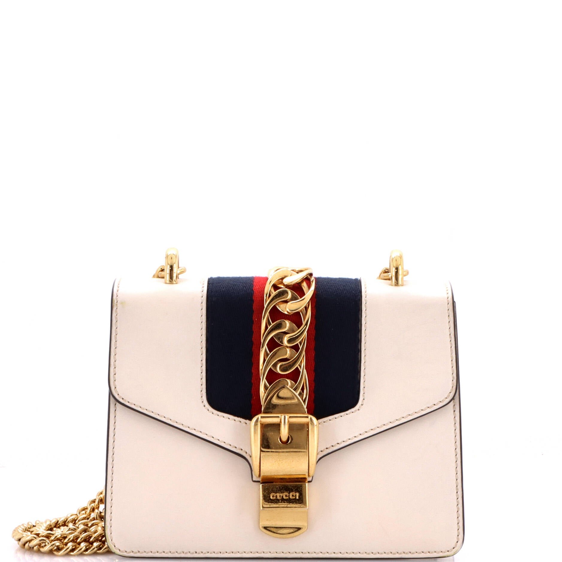 Sylvie Chain Shoulder Bag Leather Mini