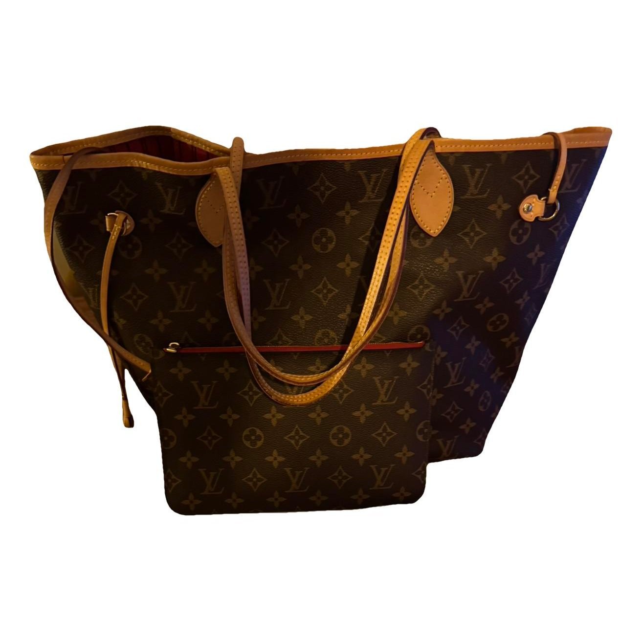 Neverfull leather tote