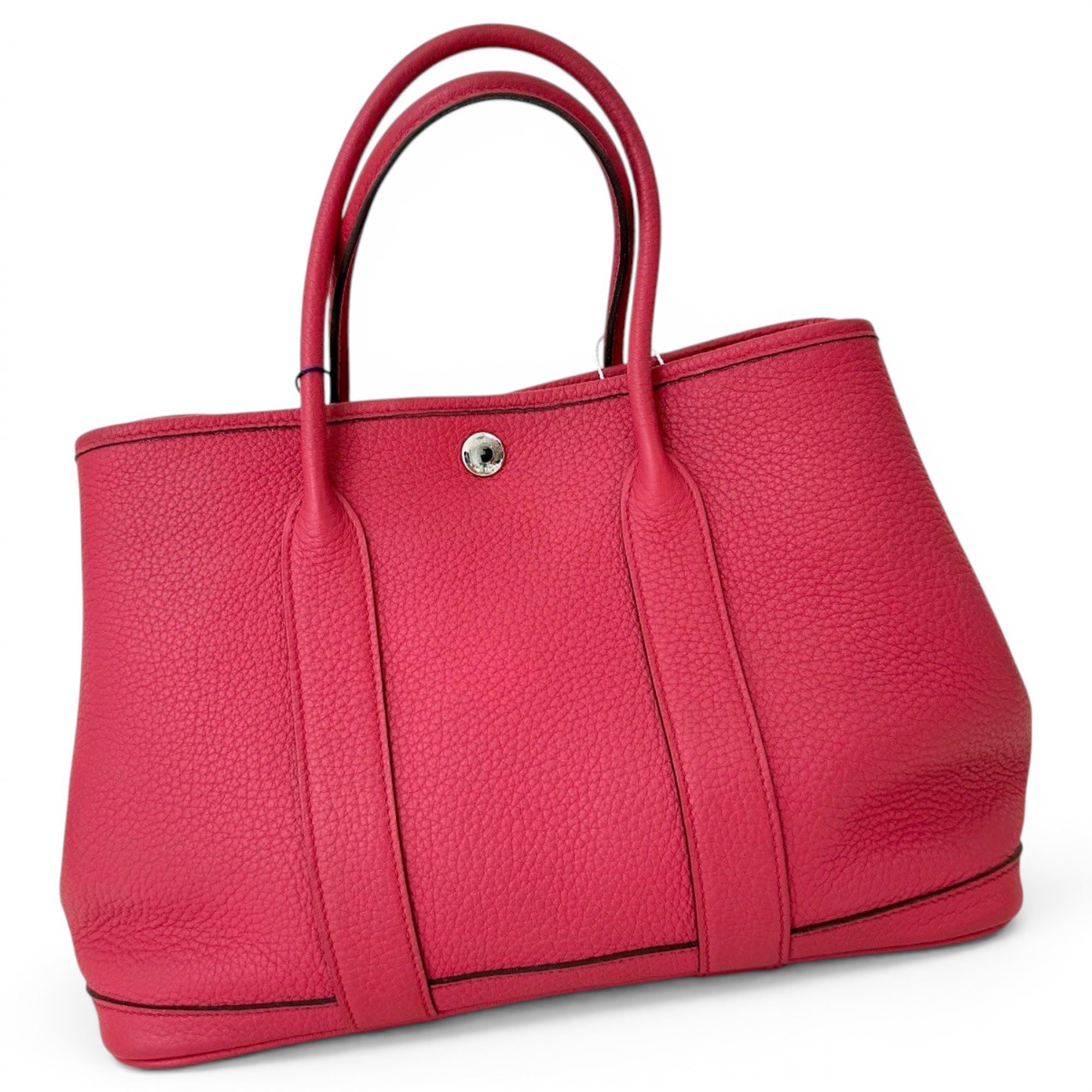 Garden Party leather handbag