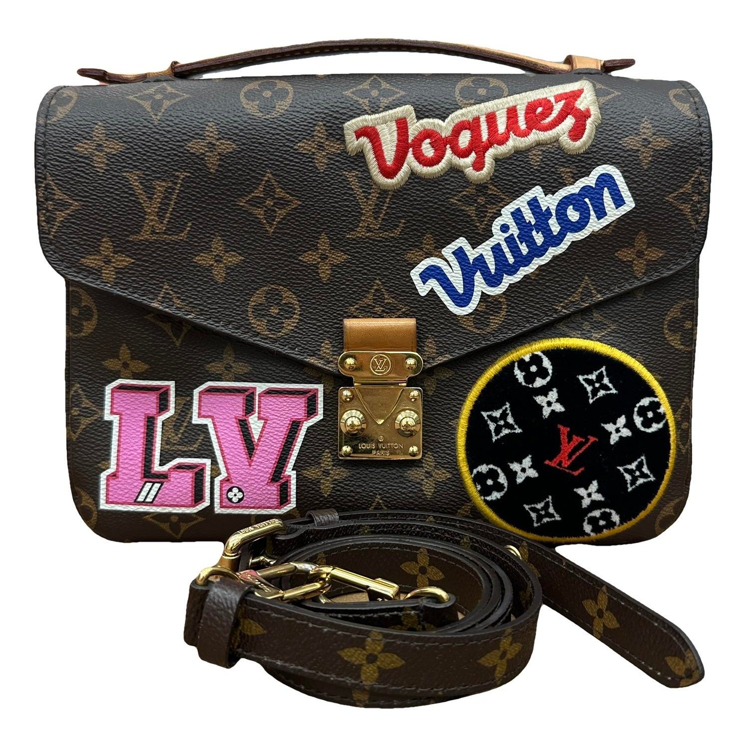 Metis leather handbag