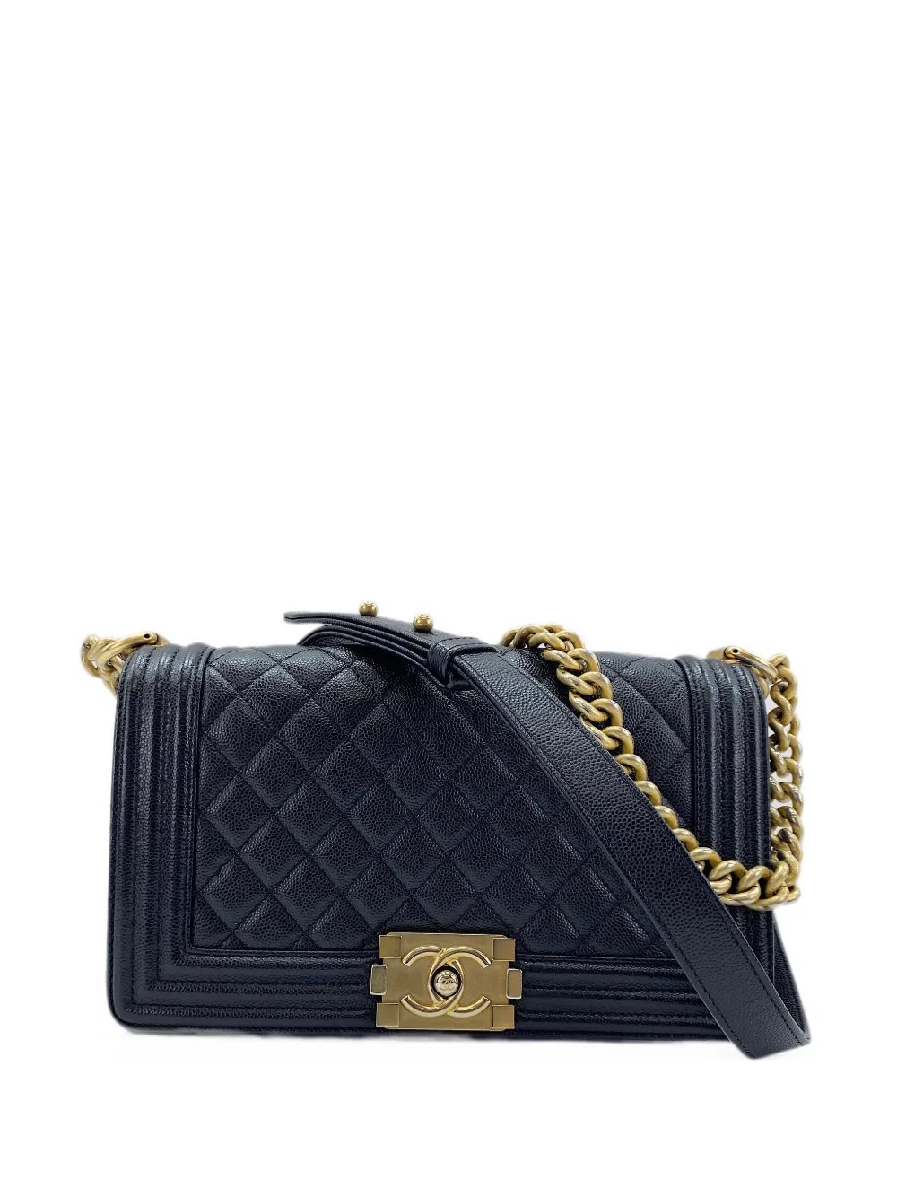 2019 Boy Chanel quilted shoulder bag