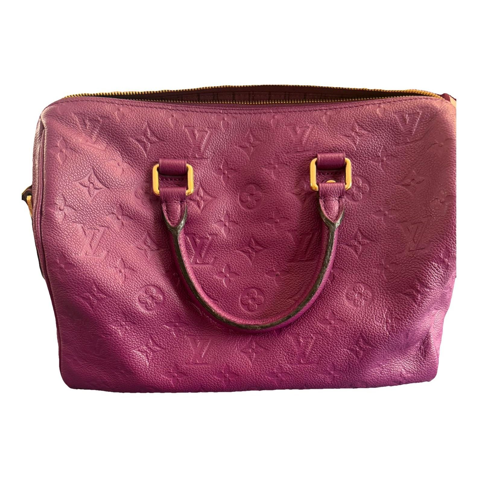 Speedy Bandoulière leather handbag