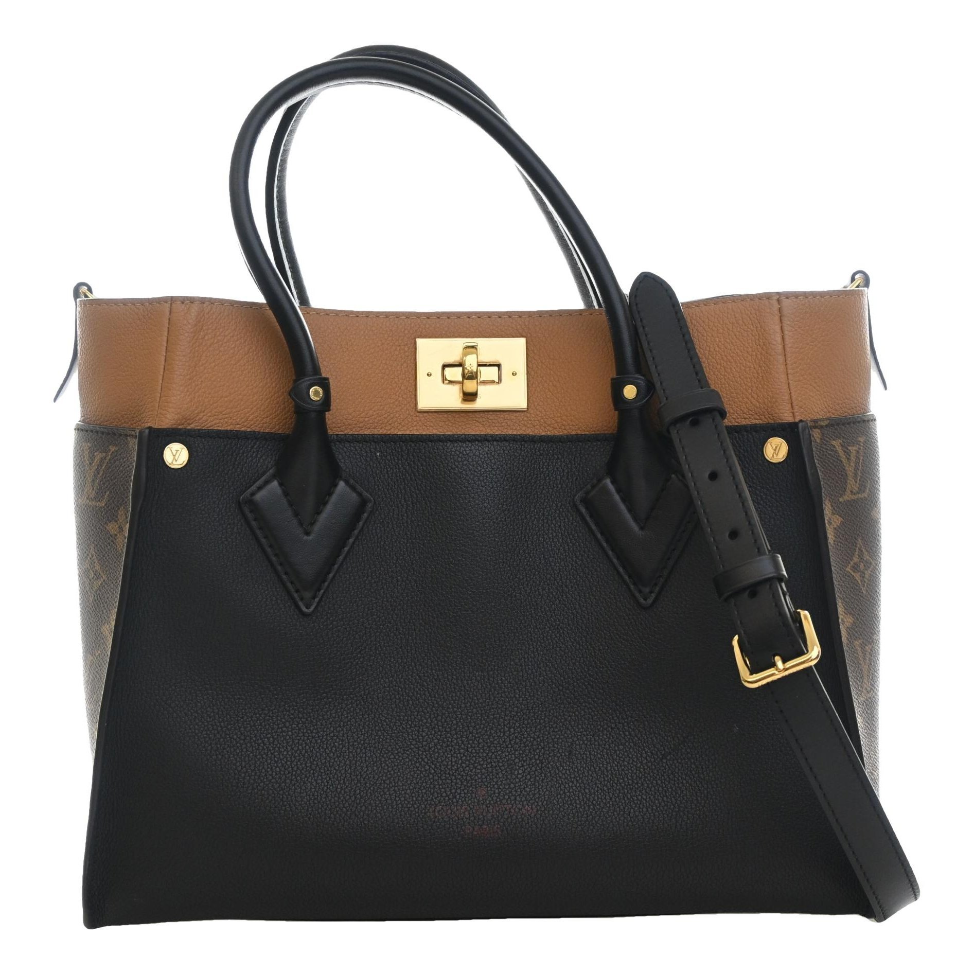 Leather tote