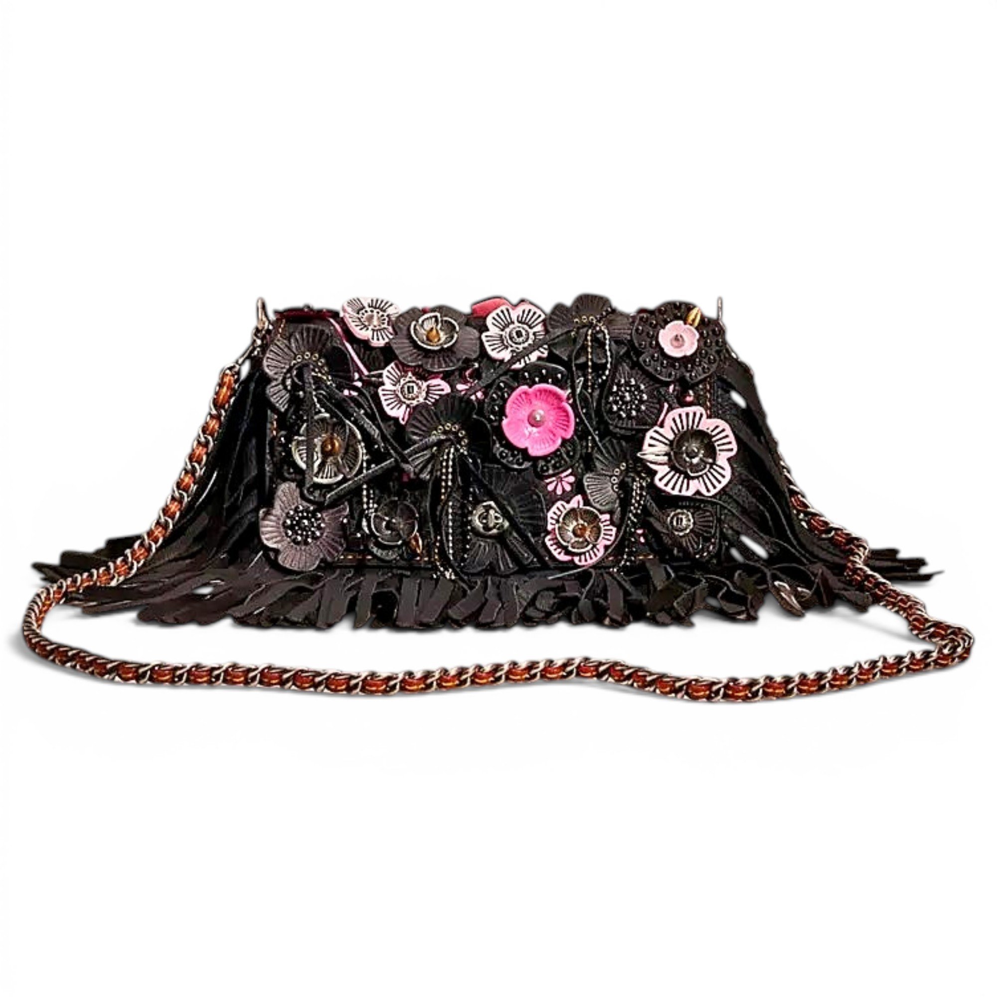 Leather crossbody bag