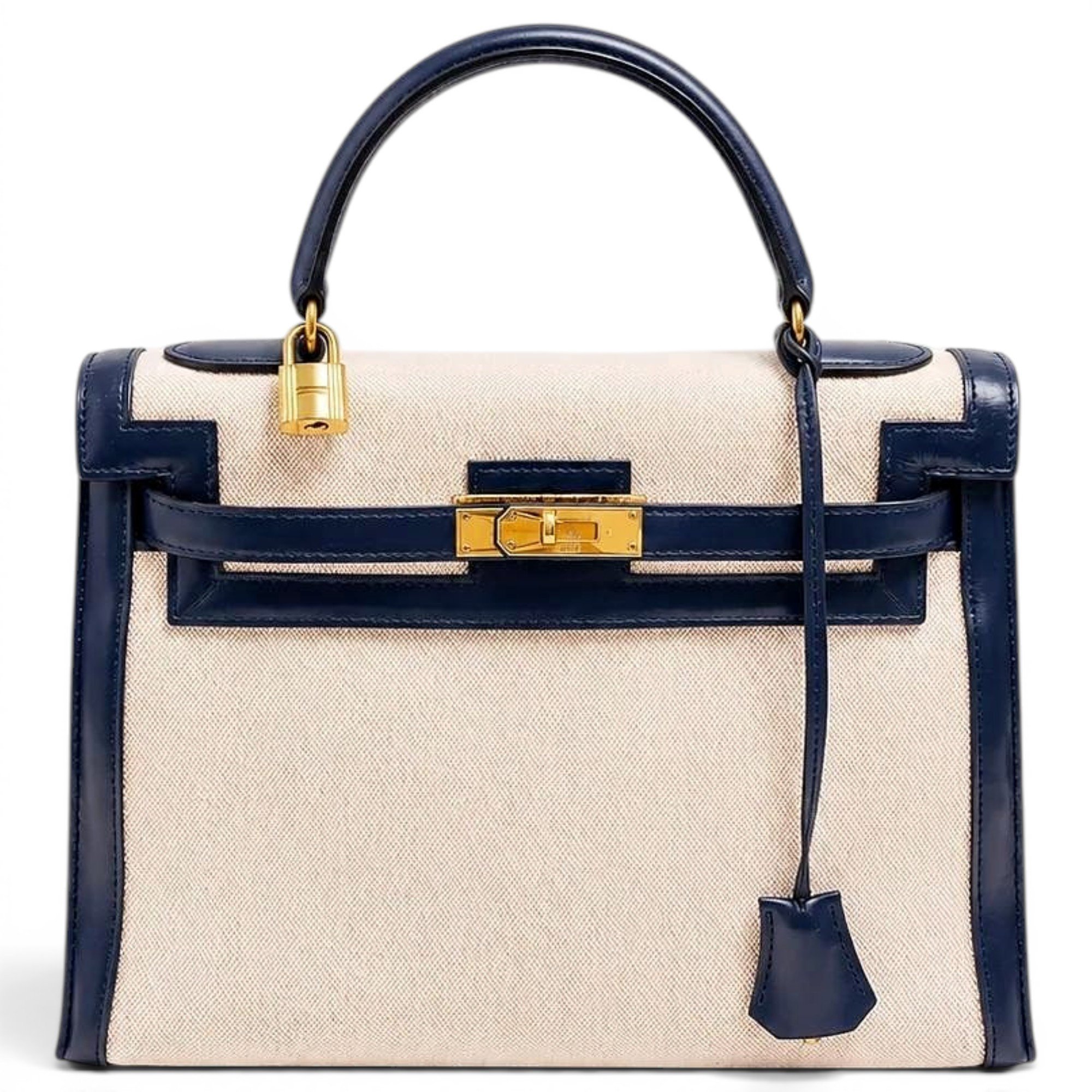 Kelly 32 leather handbag