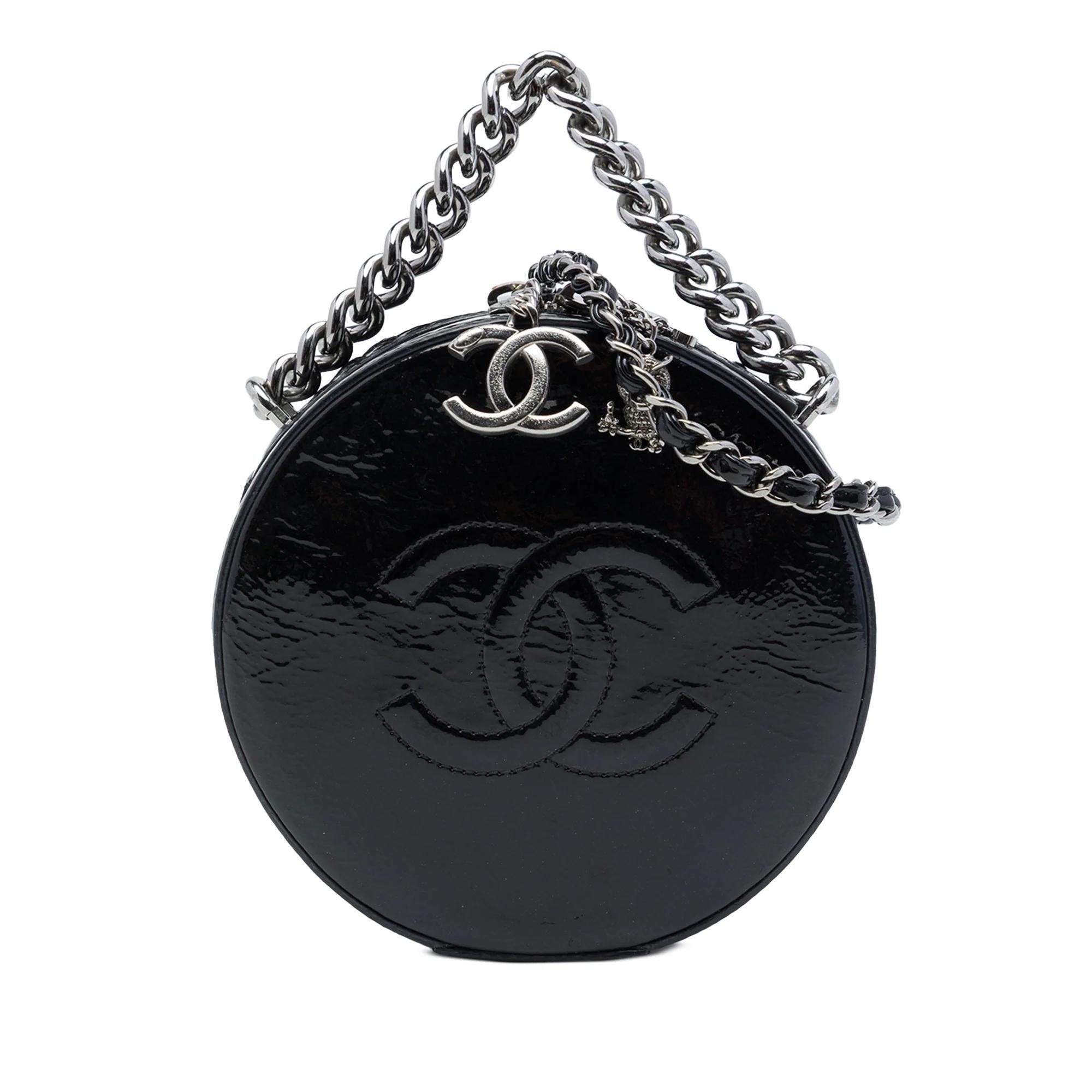 Patent leather crossbody bag