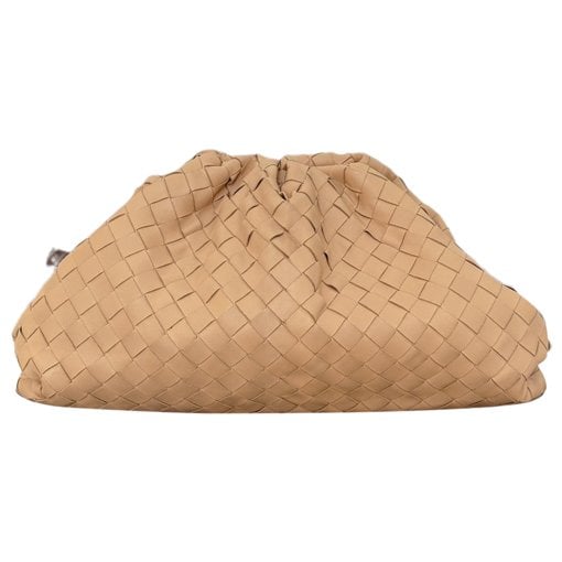 Pouch leather handbag