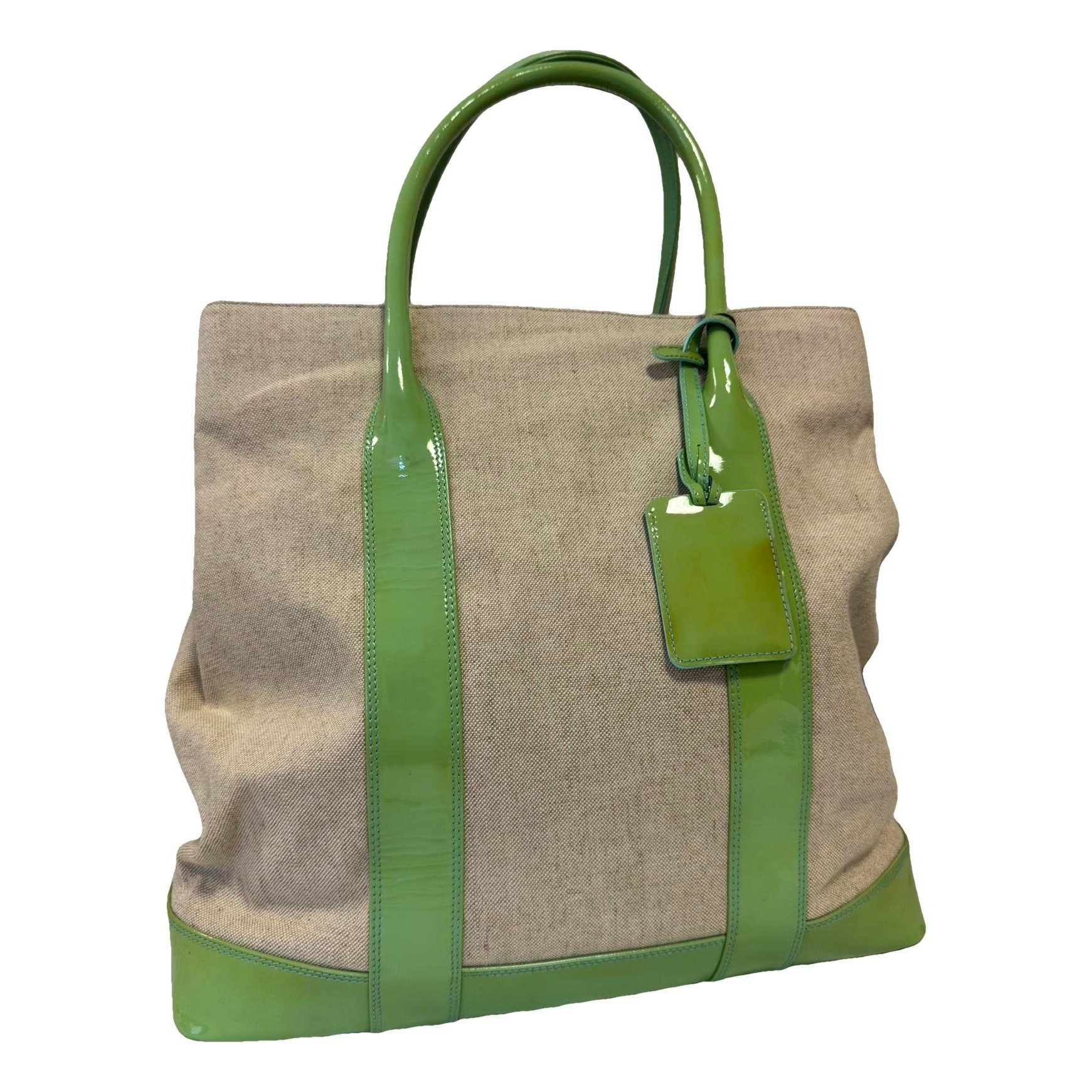 Linen handbag