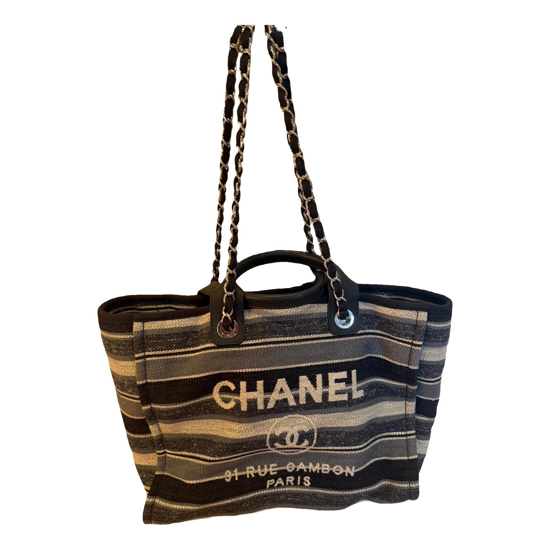 Deauville leather tote