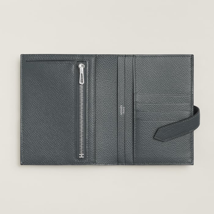 Gris Misty Bearn Compact Wallet