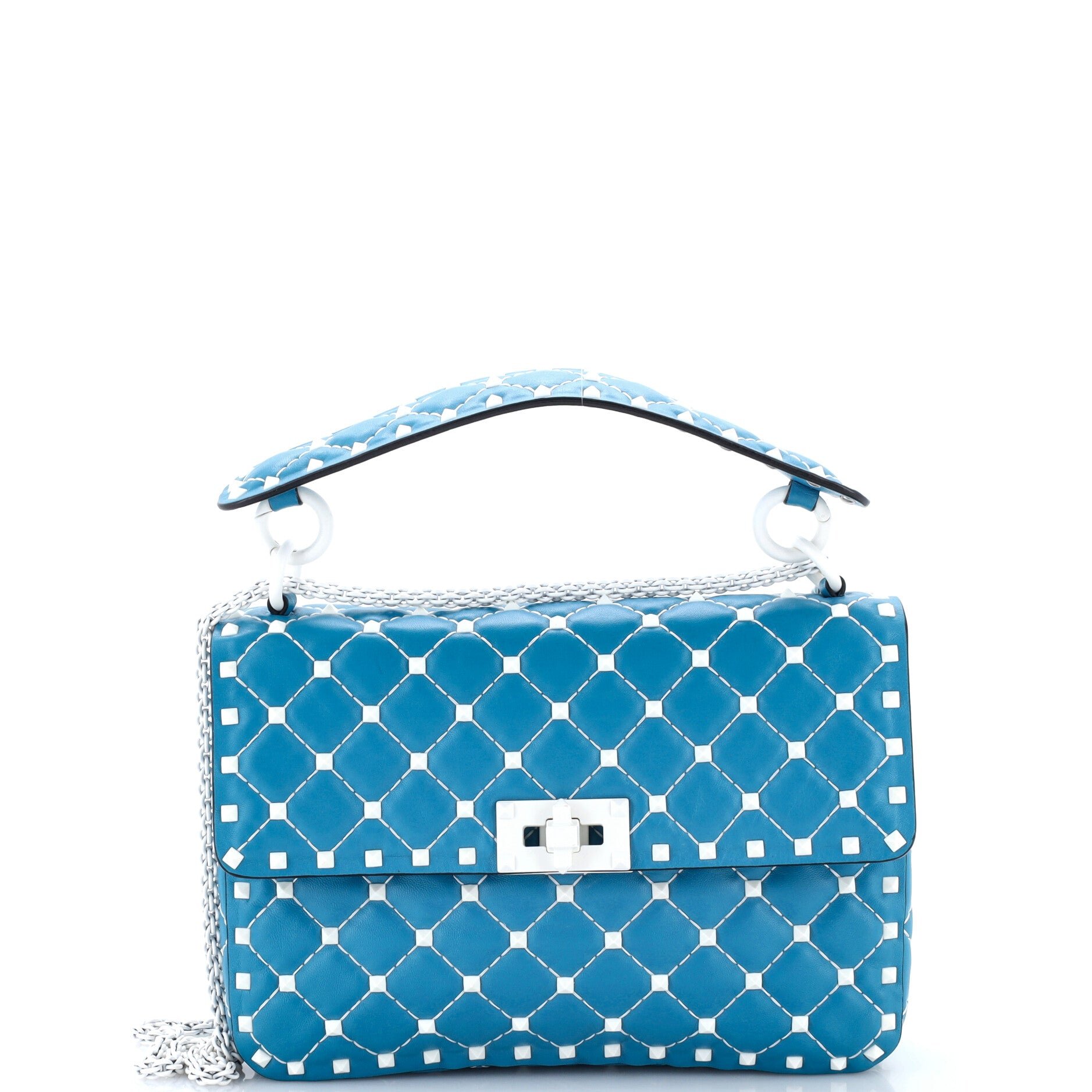Valentino Garavani Free Rockstud Spike Flap Bag Quilted Leather Medium