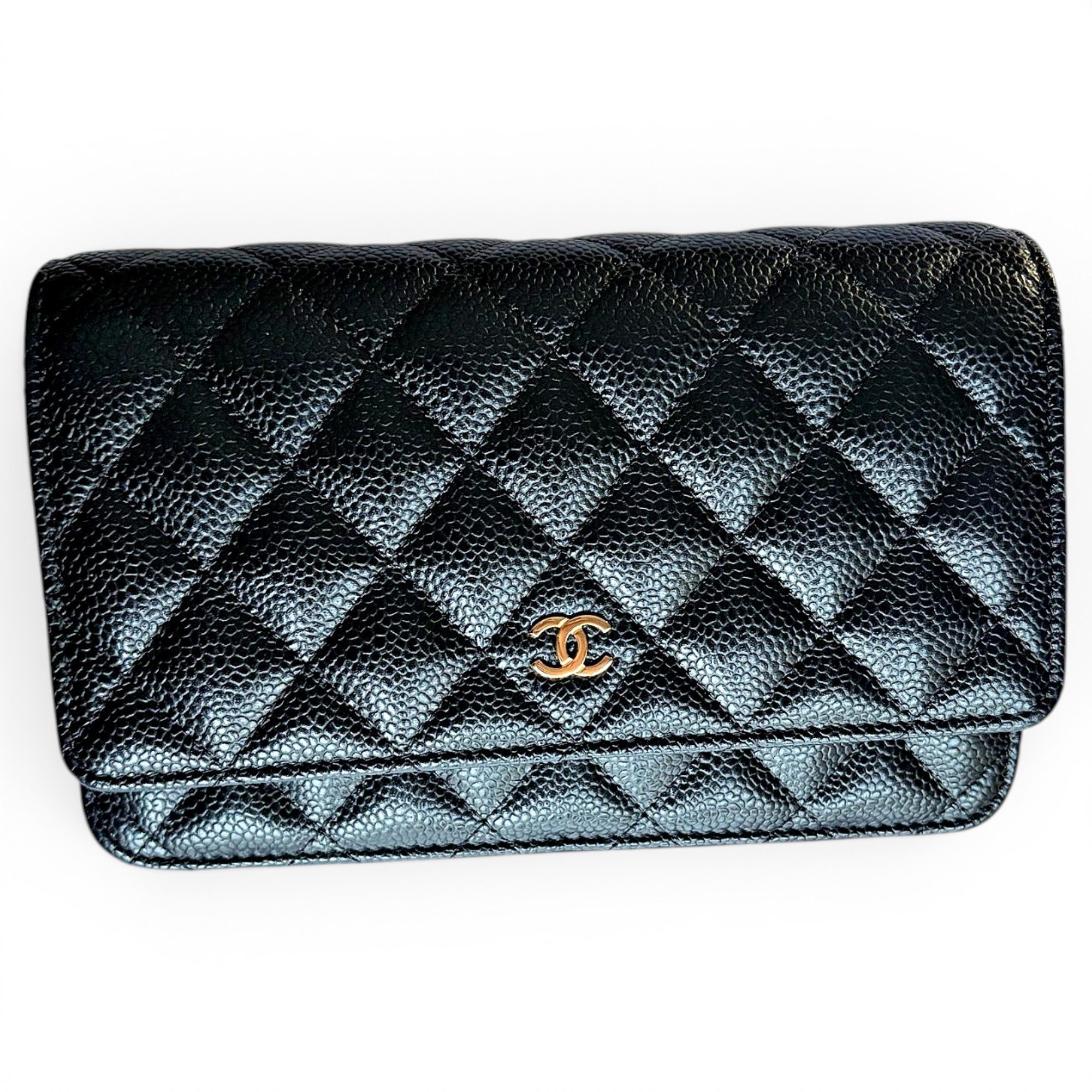Wallet On Chain Timeless/Classique leather crossbody bag