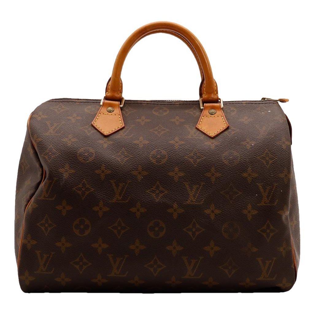 Speedy leather handbag
