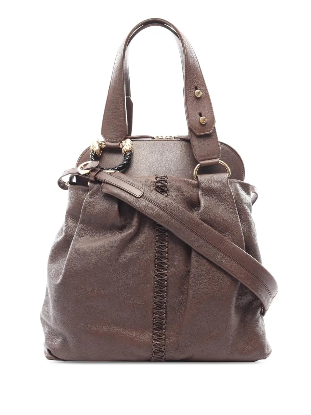 2000-2026 Leather Leoni satchel