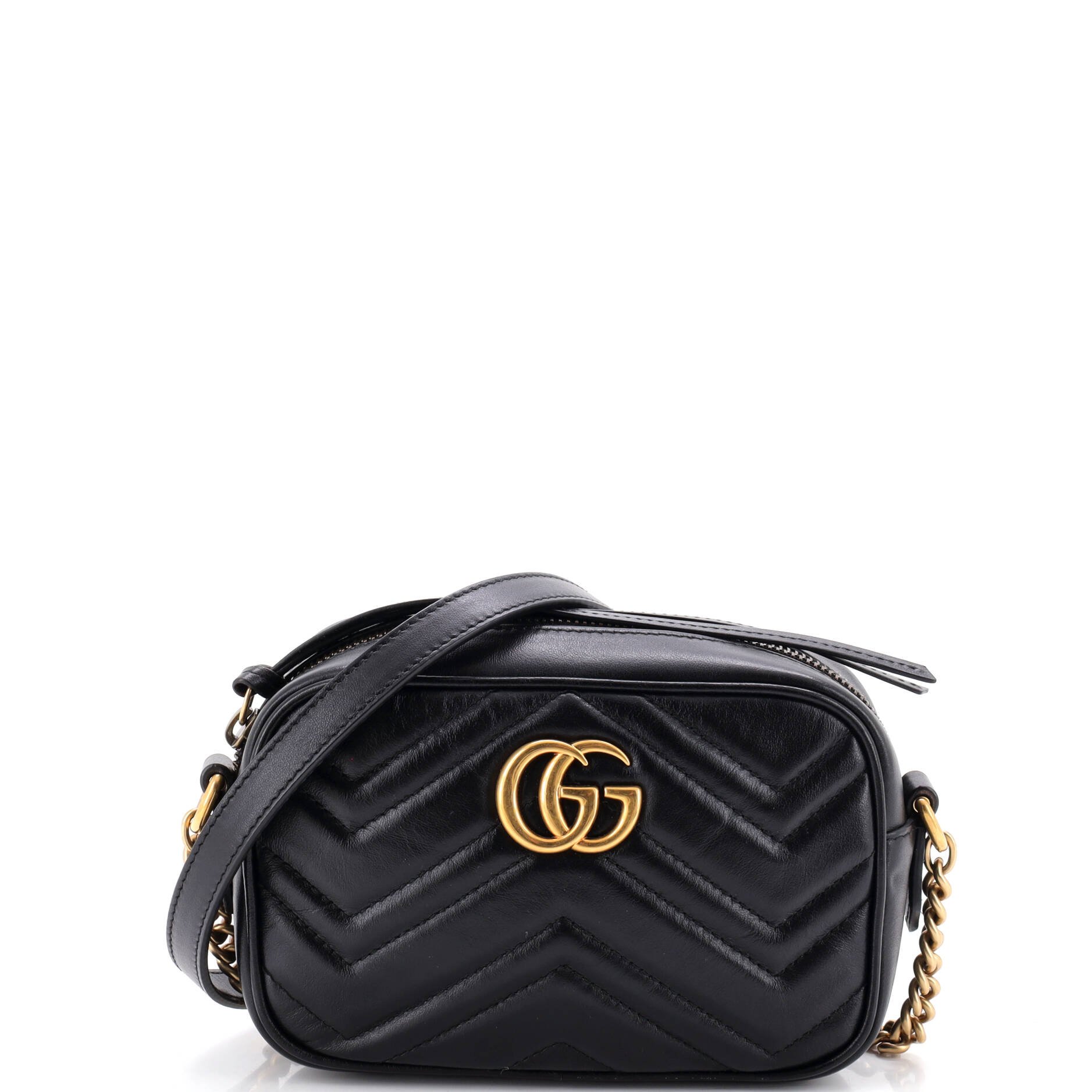 GG Marmont Shoulder Bag Matelasse Leather Mini