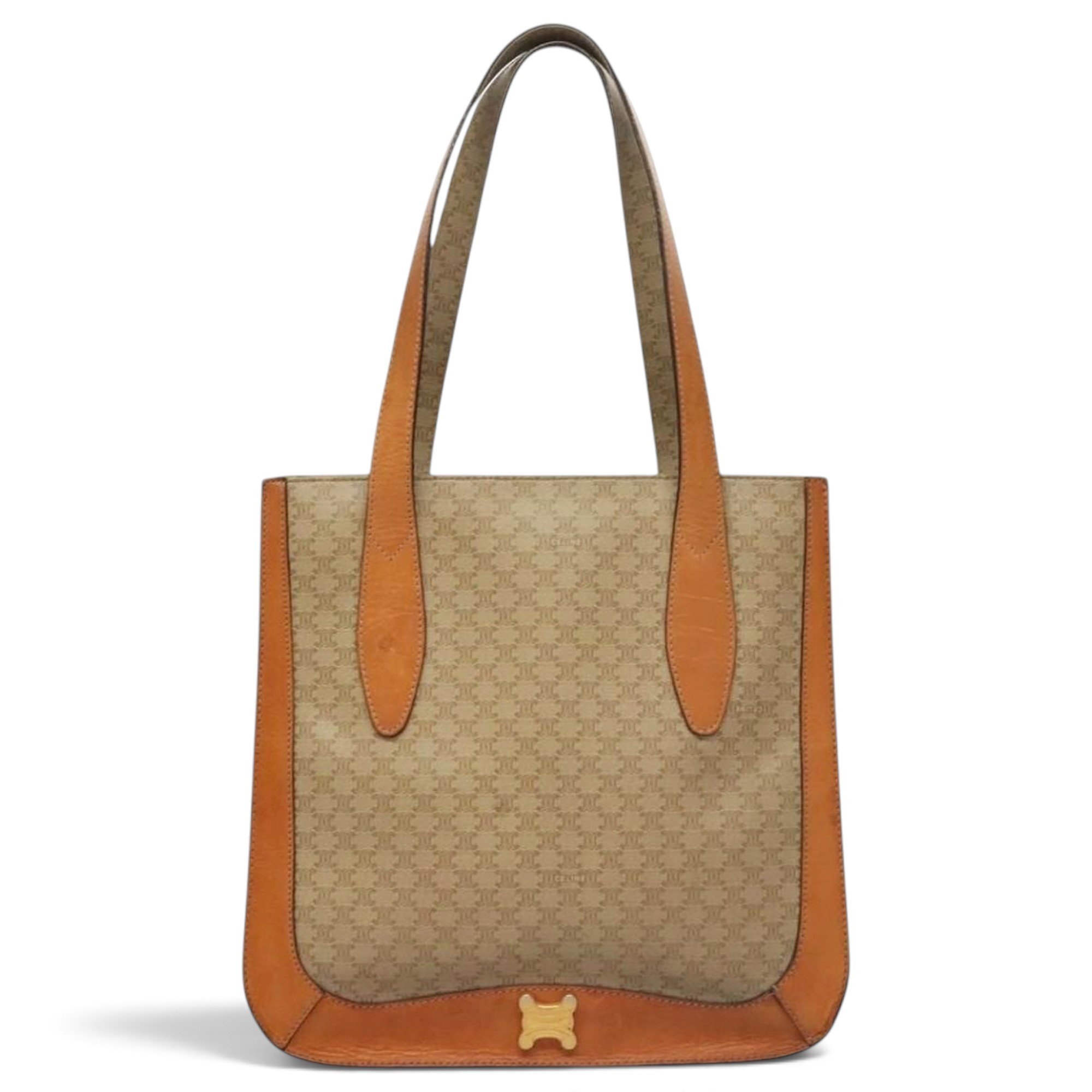 Leather tote
