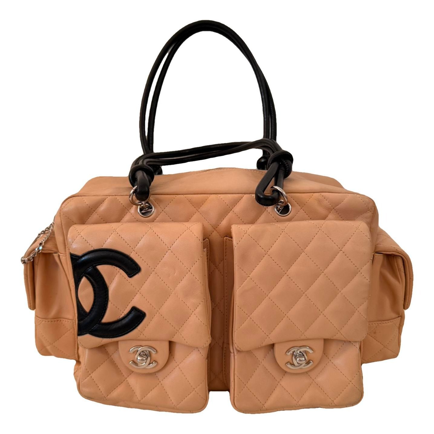 Cambon Reporter leather handbag