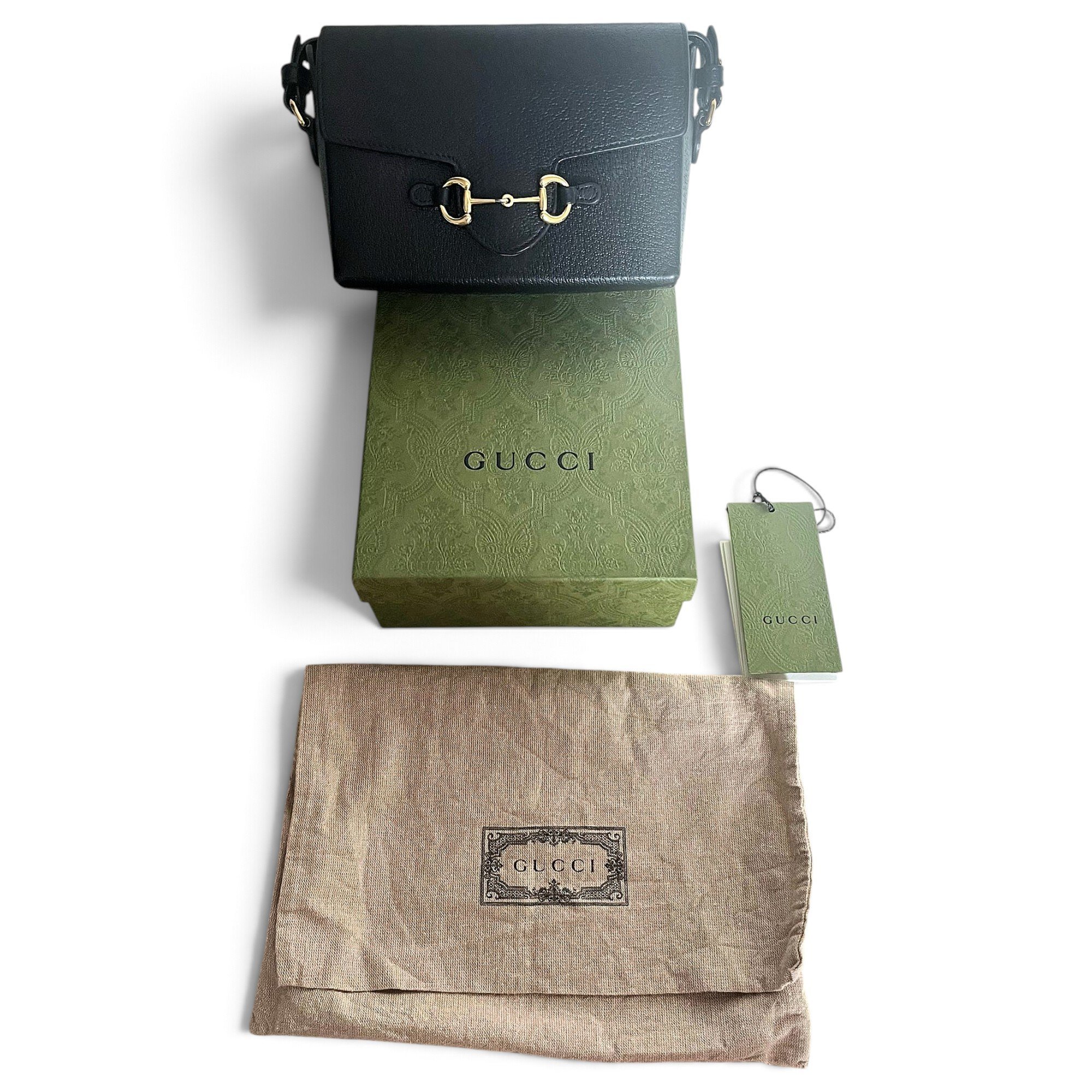 Horsebit 1955 leather handbag