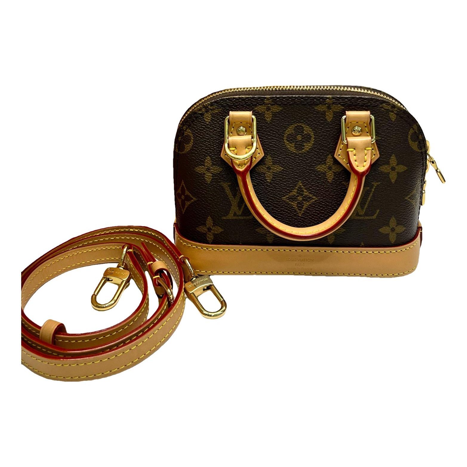 Néo Alma leather handbag