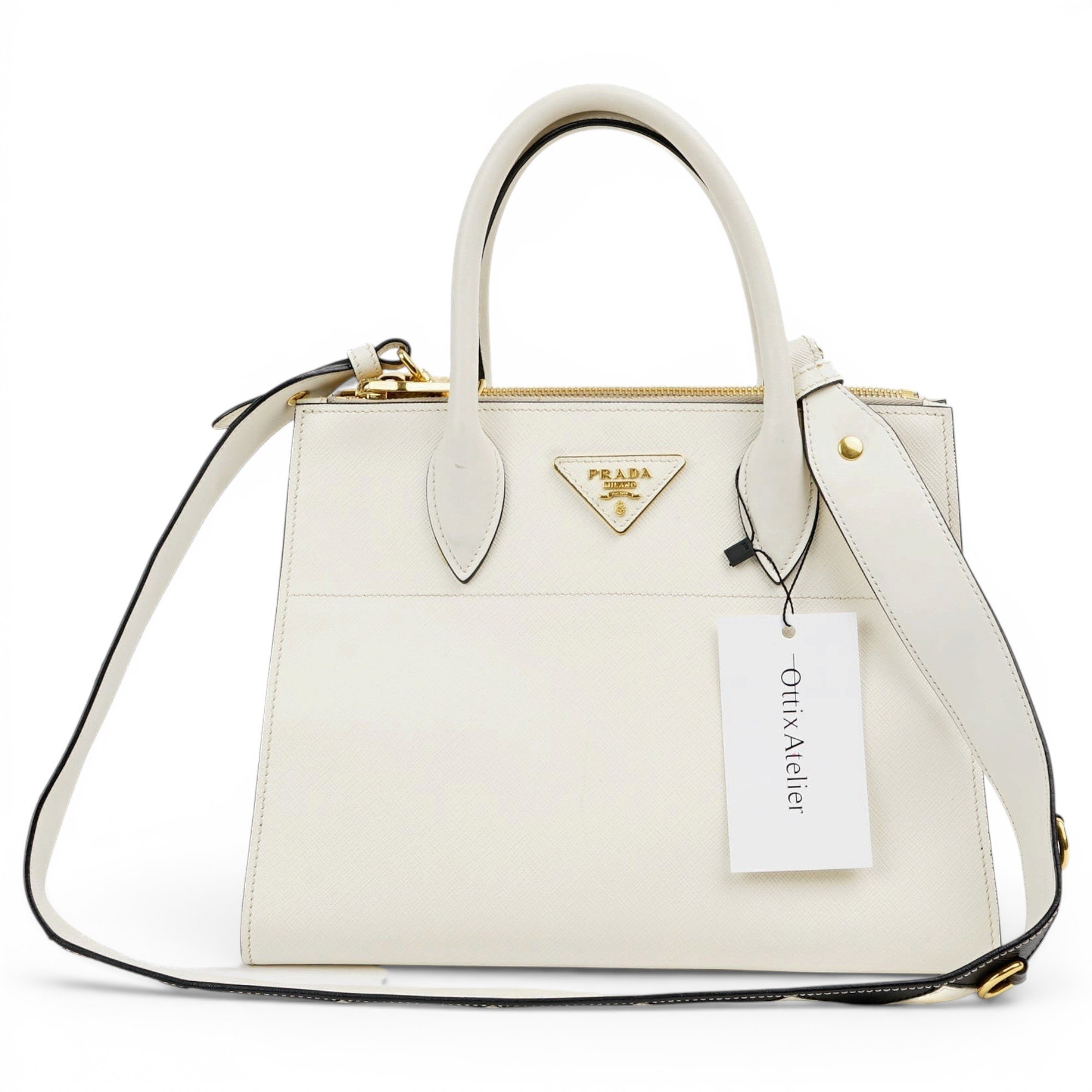 Galleria leather handbag