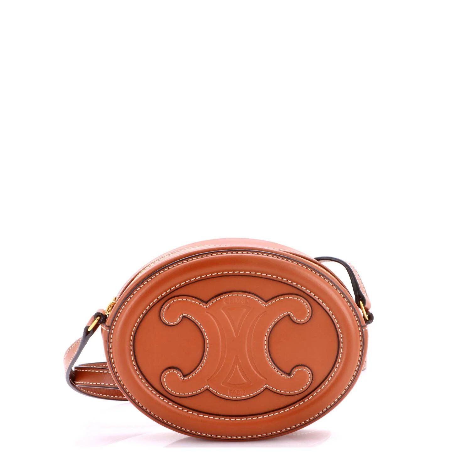Leather crossbody bag