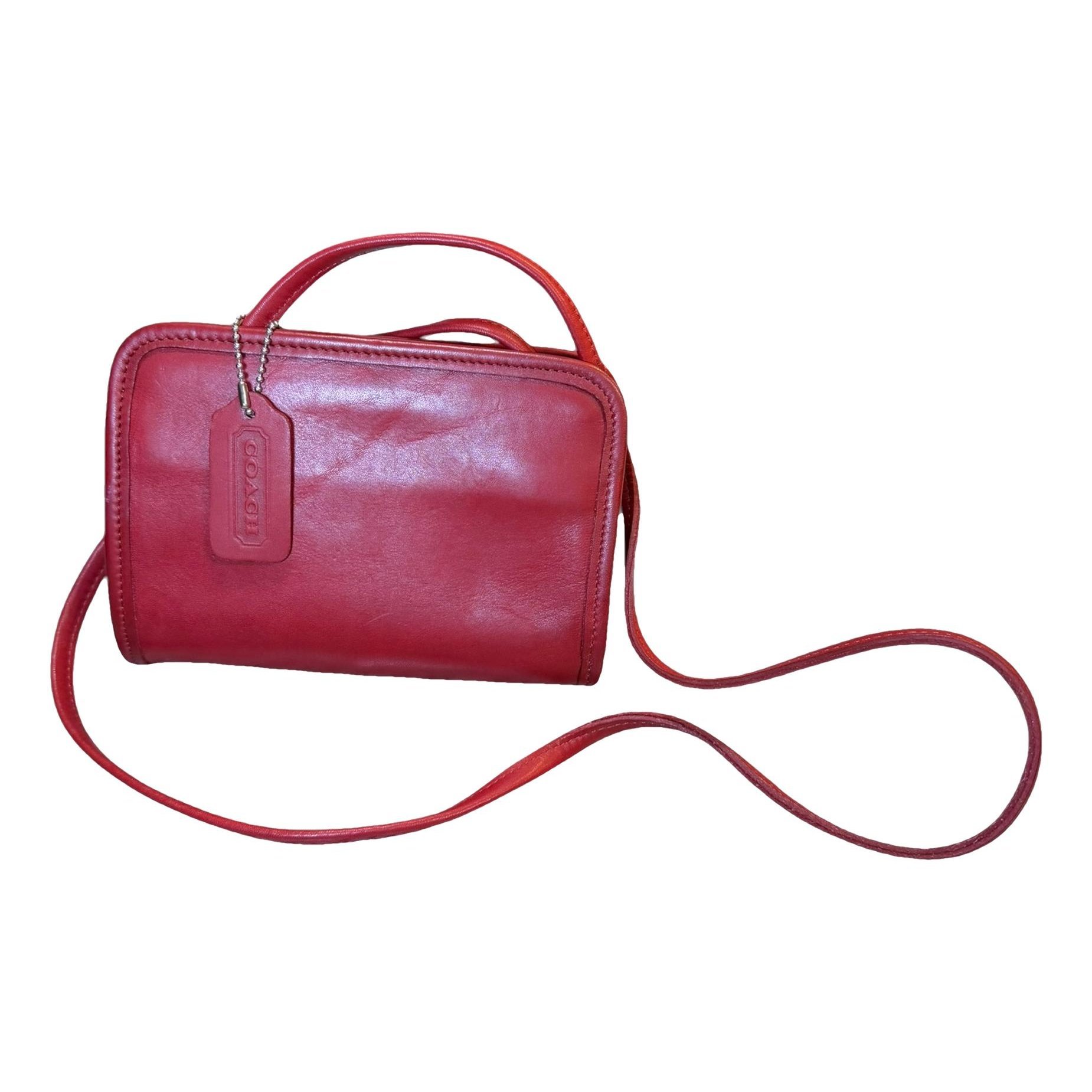 Leather crossbody bag