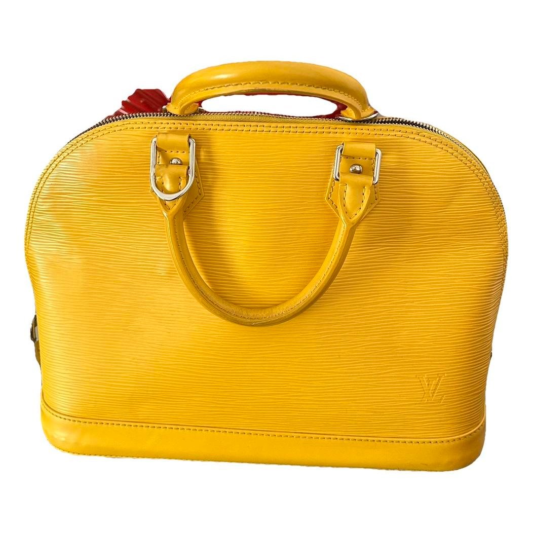 Alma leather handbag