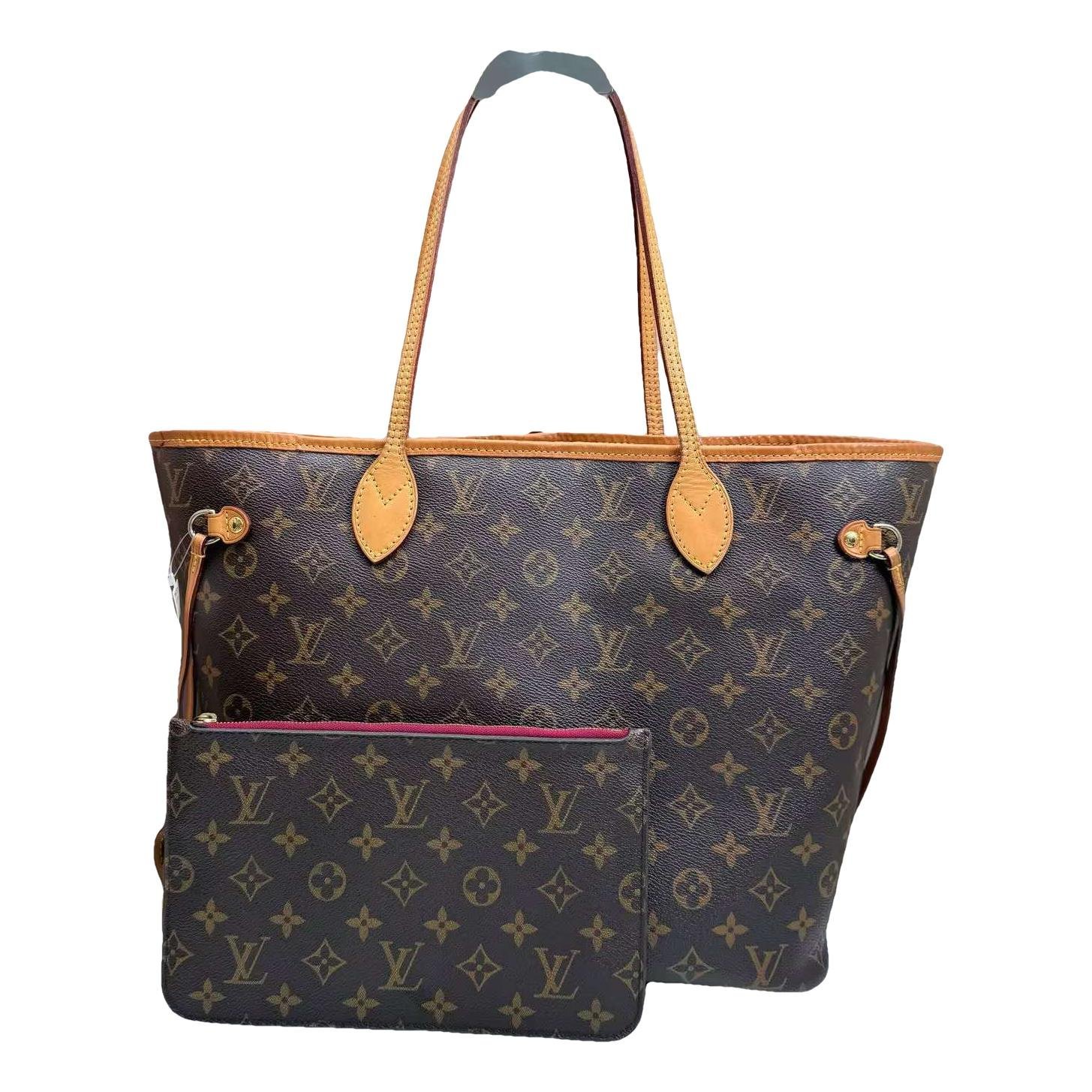 Neverfull leather handbag
