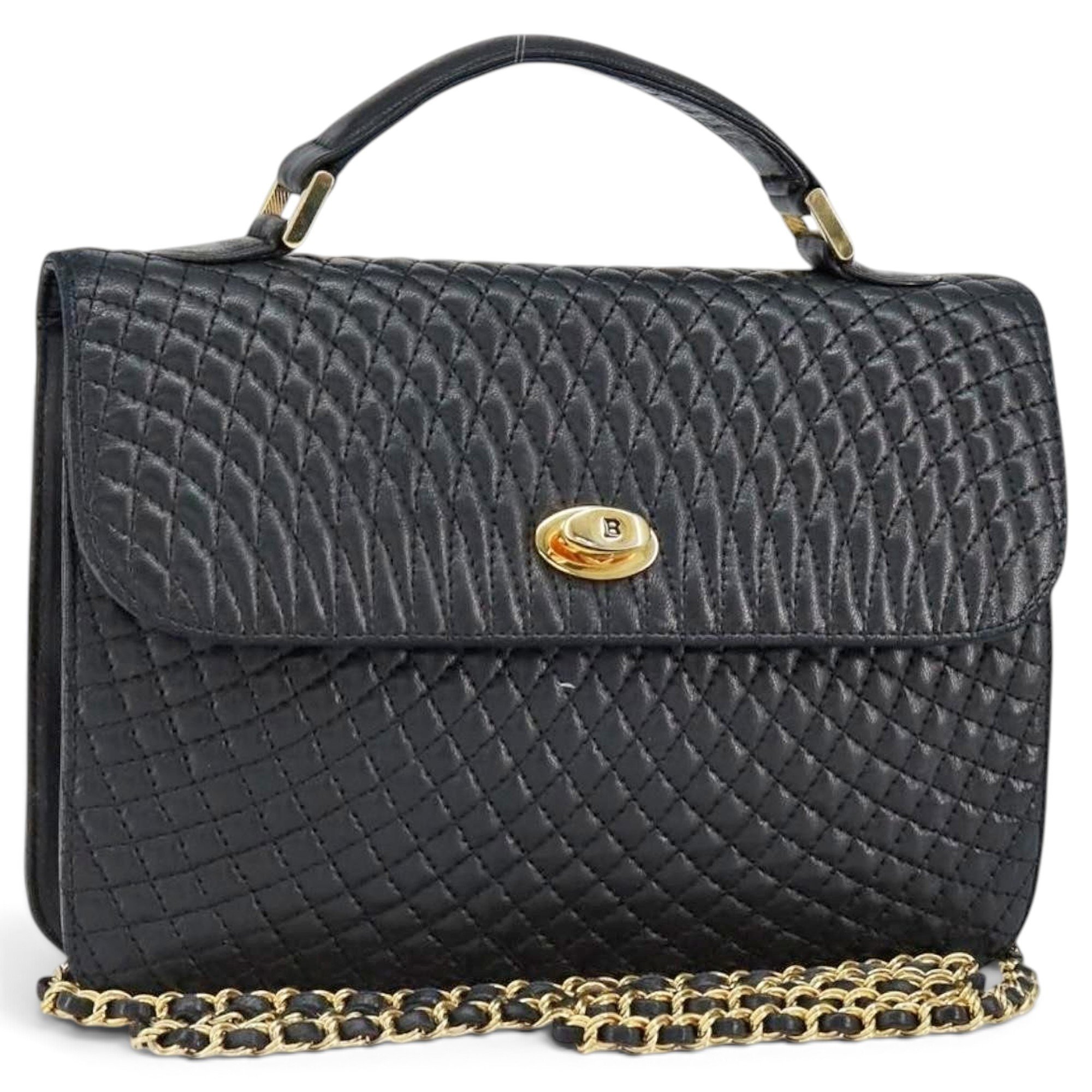 Leather handbag
