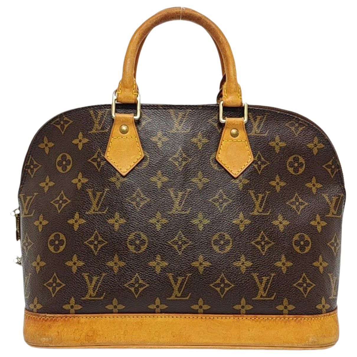 Alma leather handbag